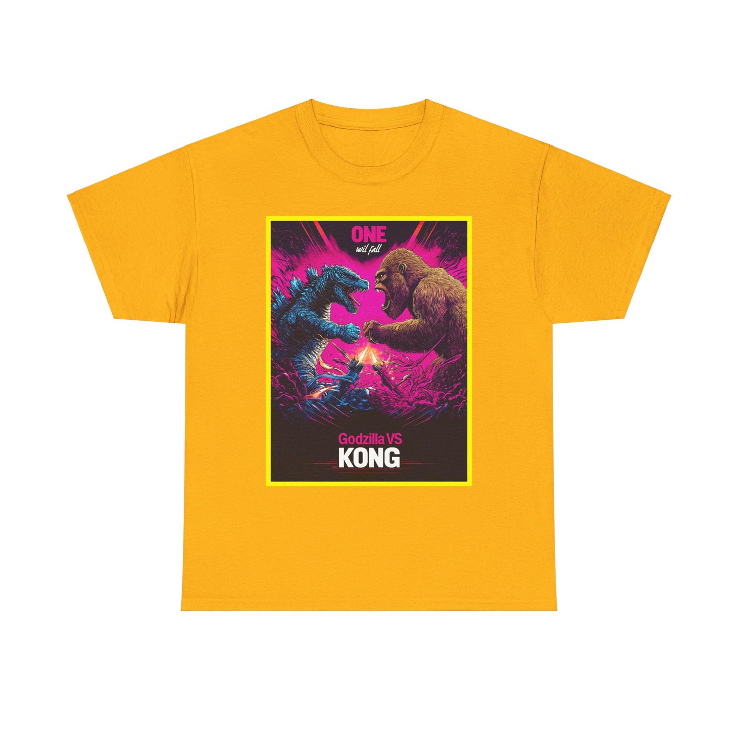 Zilla VS Kong Unisex Heavy Cotton Tee