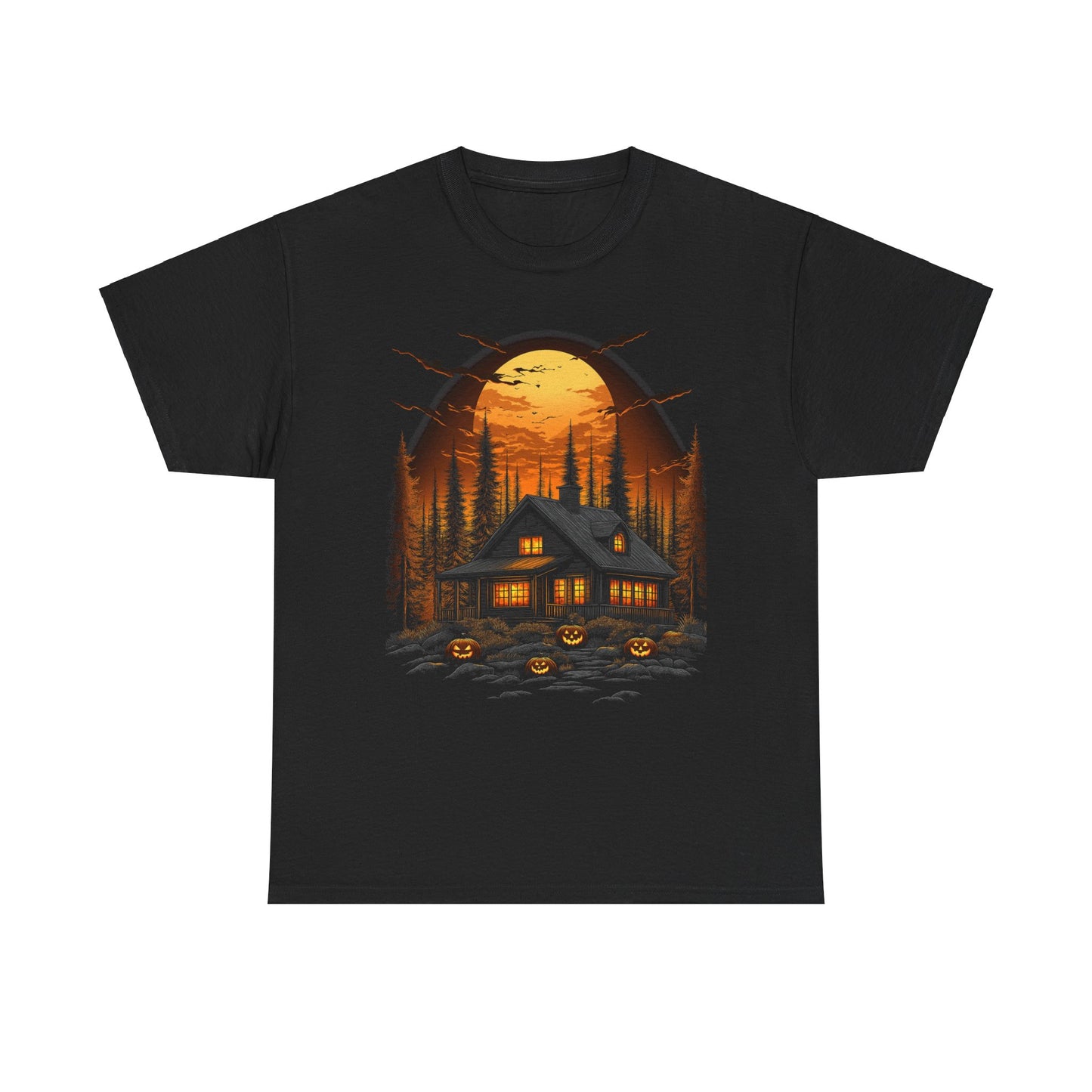 Cabin In the Woods Halloween 2024 Unisex Heavy Cotton Tee