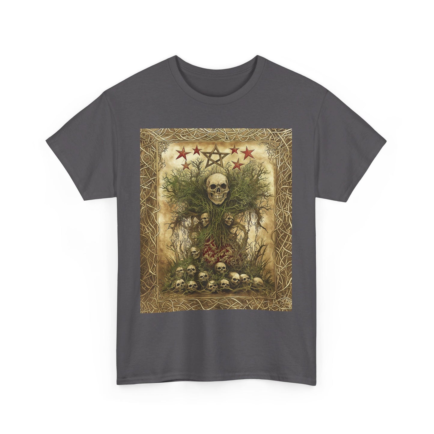 Fitzboyzprintz "Necromancer's Grove" Unisex Heavy Cotton Graphic Tee