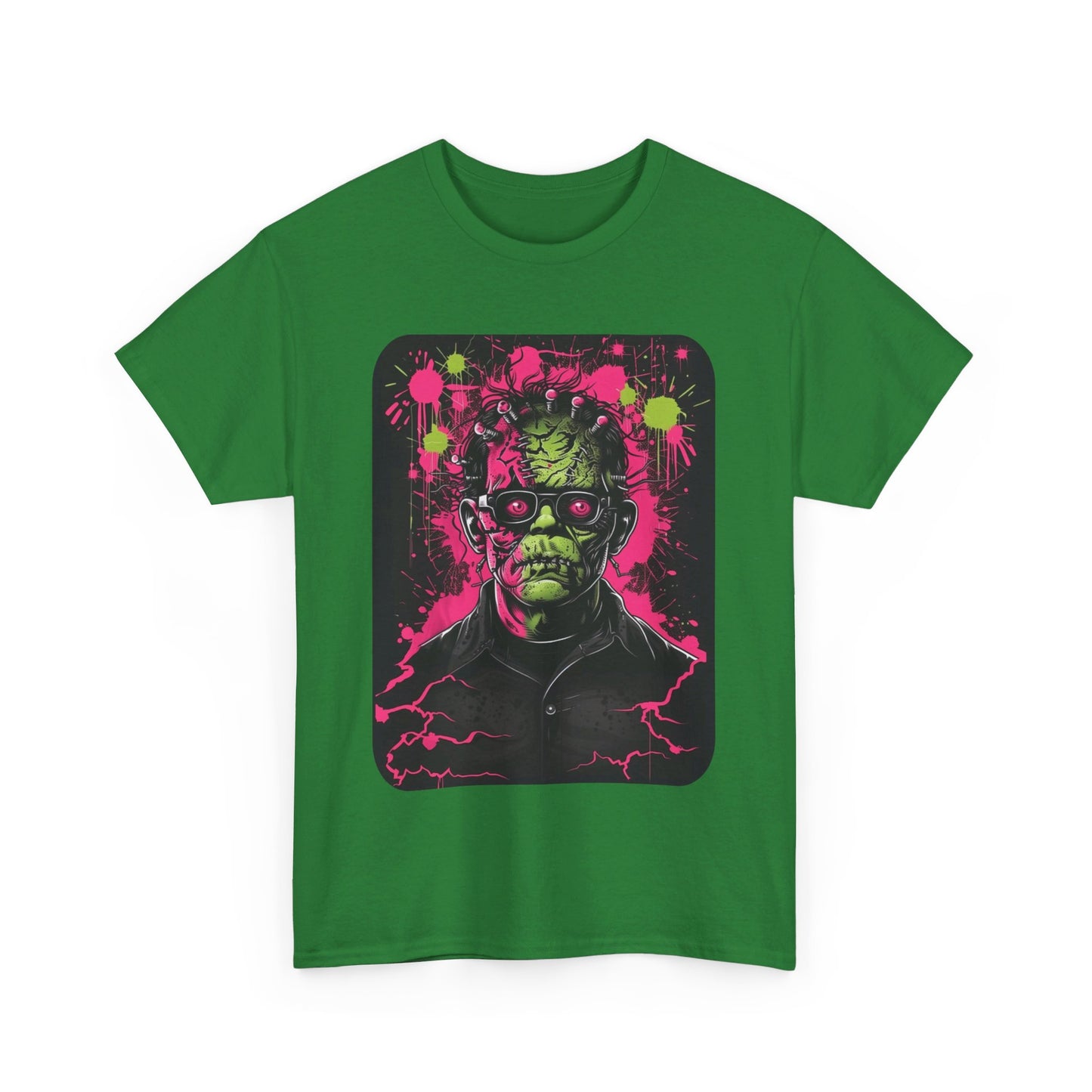 Fitzboyzprintz - Frankenstein's Monster Pop Art Unisex Heavy Cotton Tee