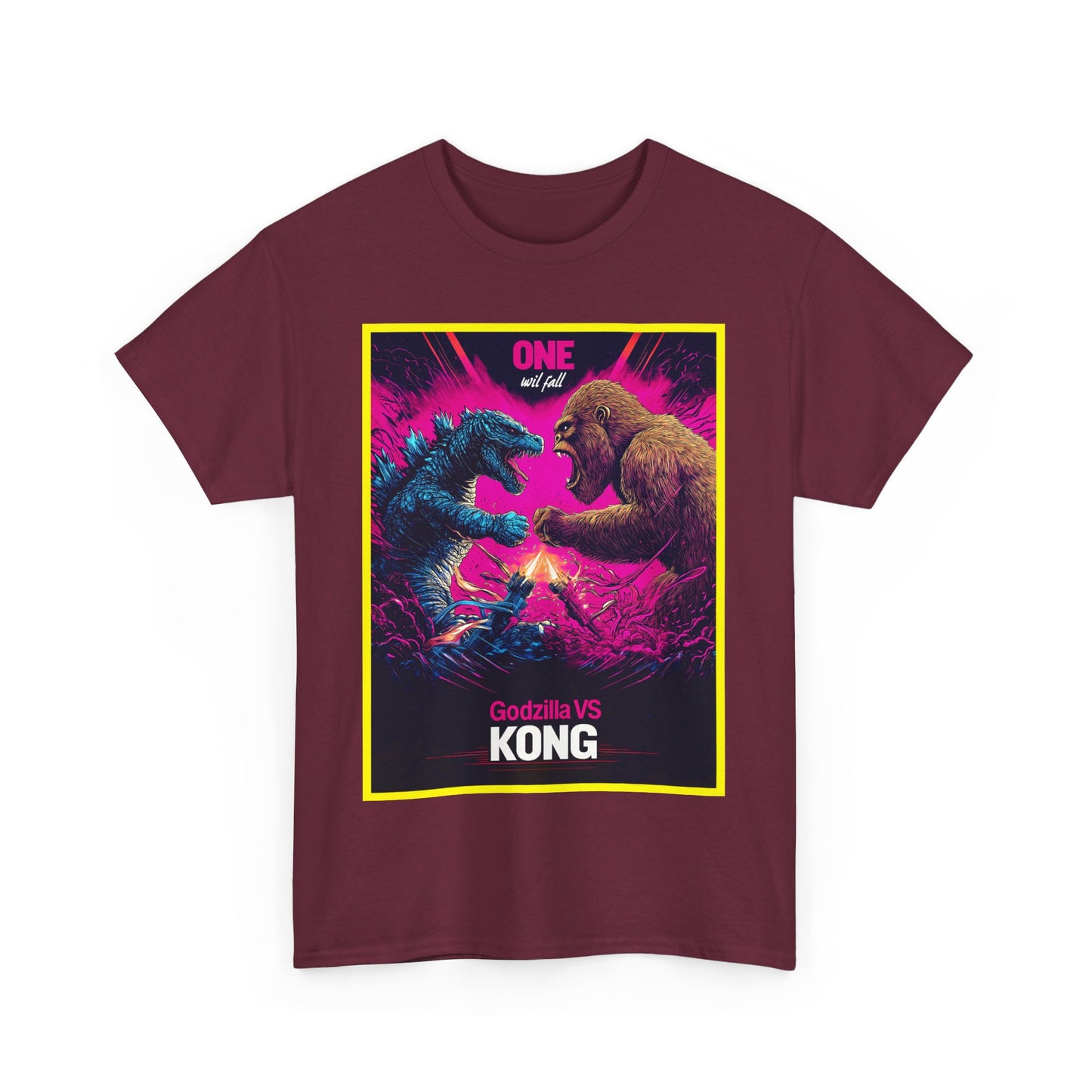 Zilla VS Kong Unisex Heavy Cotton Tee