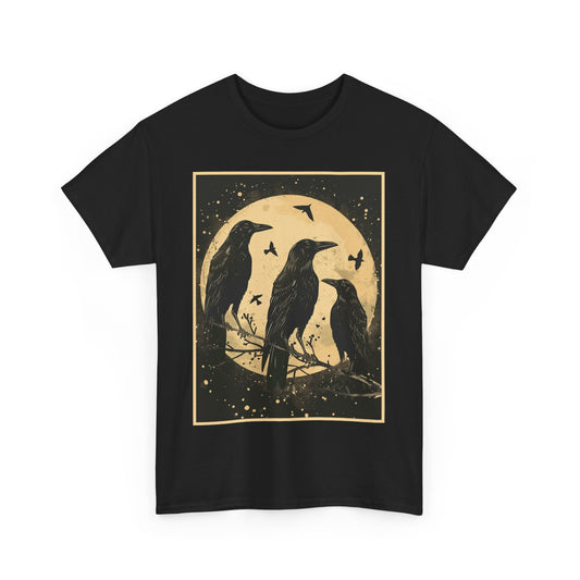 Murder of Crows Unisex Heavy Cotton Tee