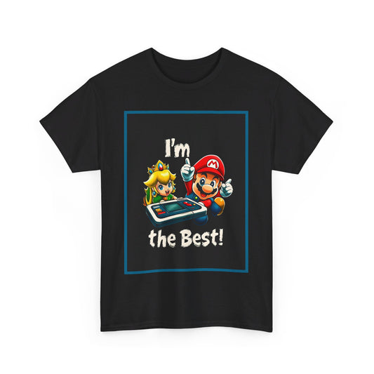im the best Unisex Heavy Cotton Tee