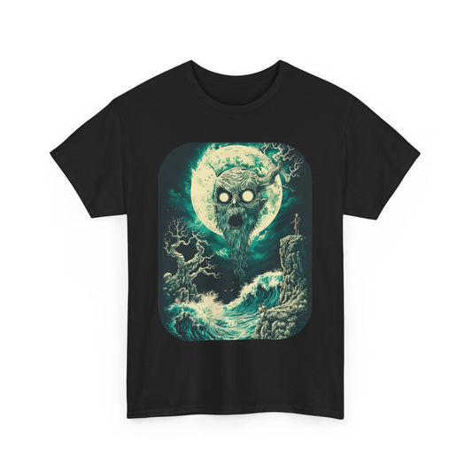 Fitzboyzprintz Nightmare Fantasy Basic Unisex Fashion Heavy Cotton Fabric Graphic Streetwear Tee Shirt