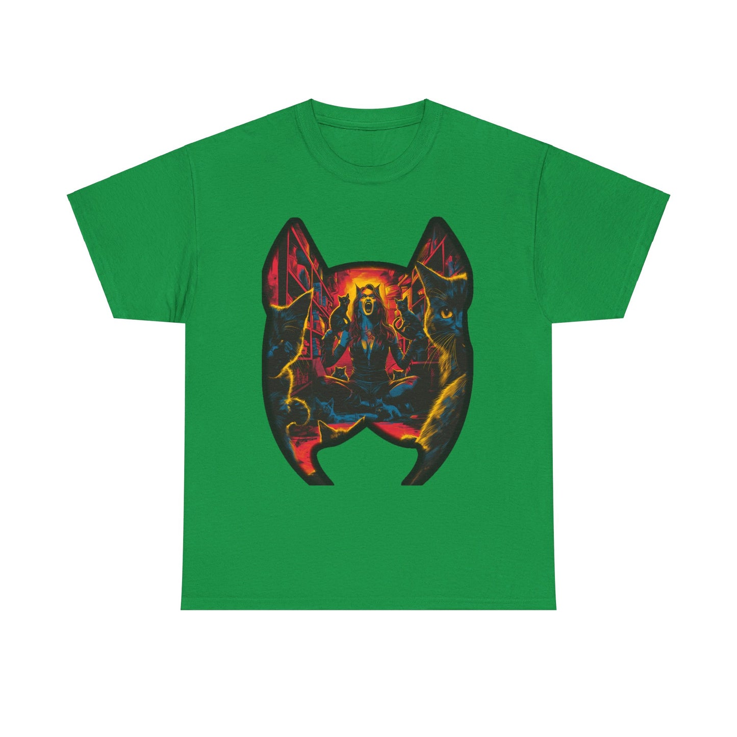 Fitzboyzprintz - Catwoman Unmasked Unisex Heavy Cotton Graphic Tee