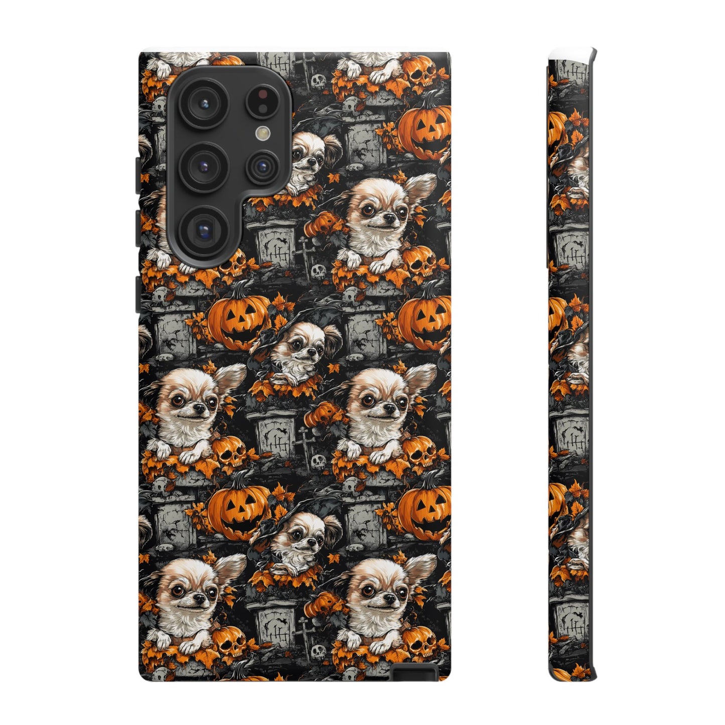 Happy Howl-O-Ween Chihuahua Tough Case