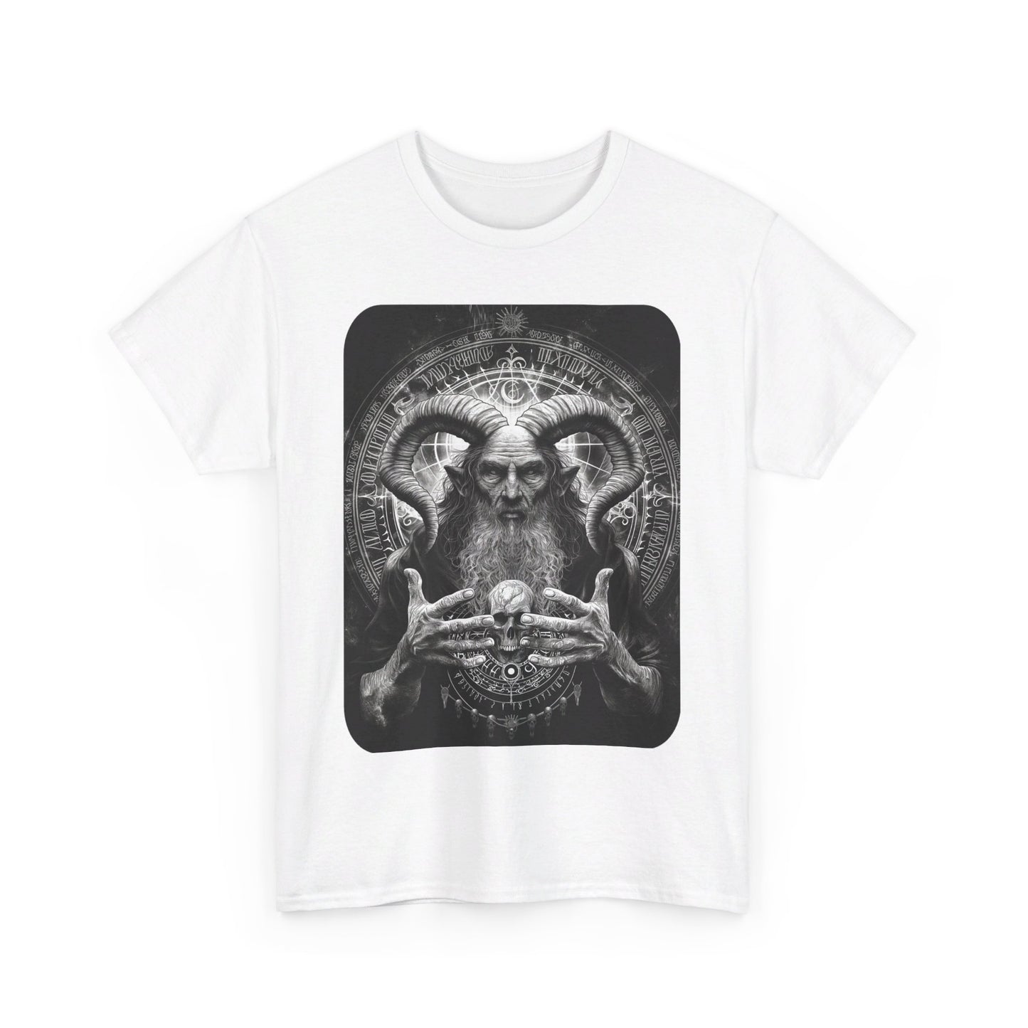 Fitzboyzprintz Devil's Meditation Unisex Heavy Cotton Tee