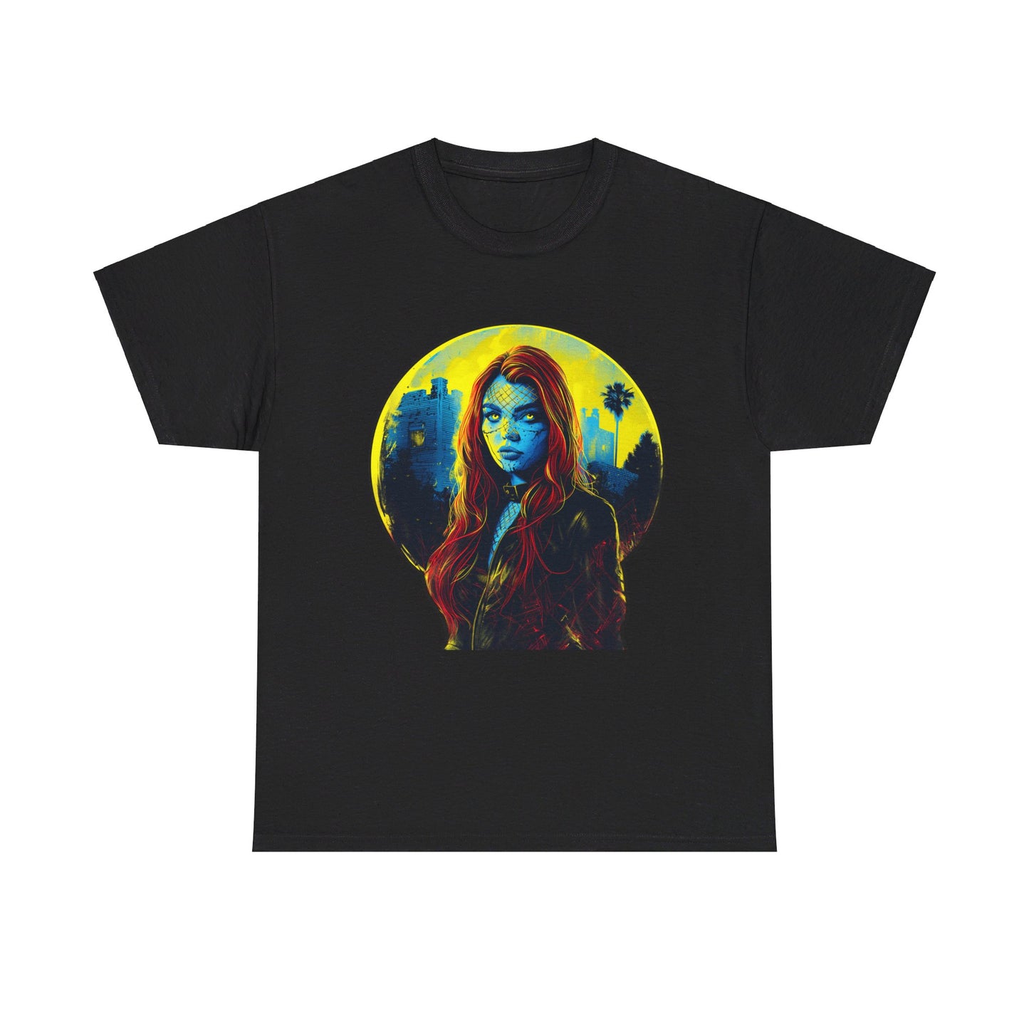 Fitzboyzprintz - Trouble in the City Unisex Heavy Cotton  Graphic Tee