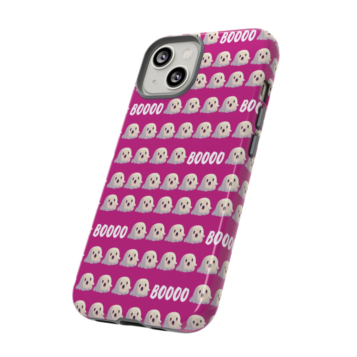 Pink Halloween Ghost Boos Tough Cases