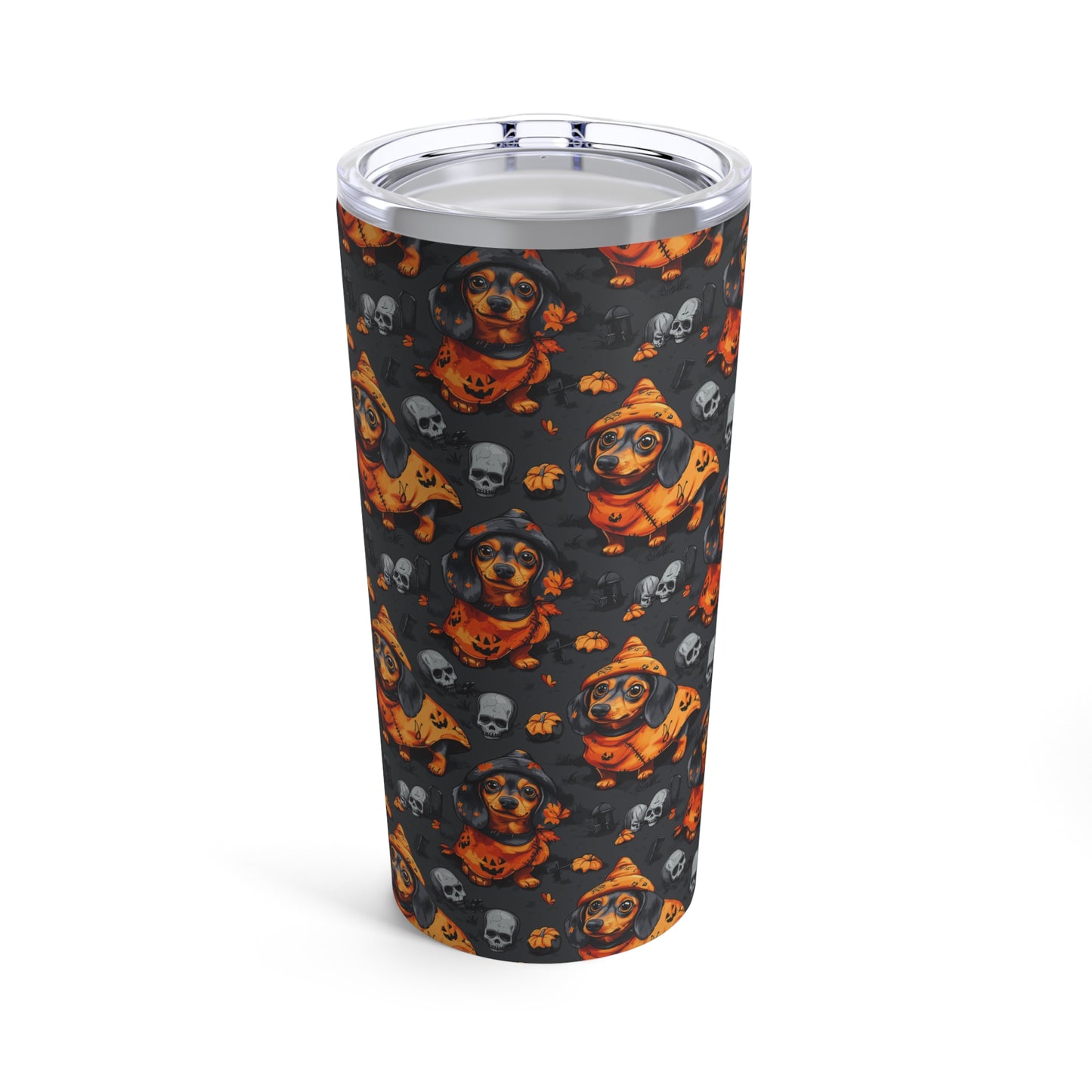 Dachshund Howl-O-Weenie Tumbler 20oz