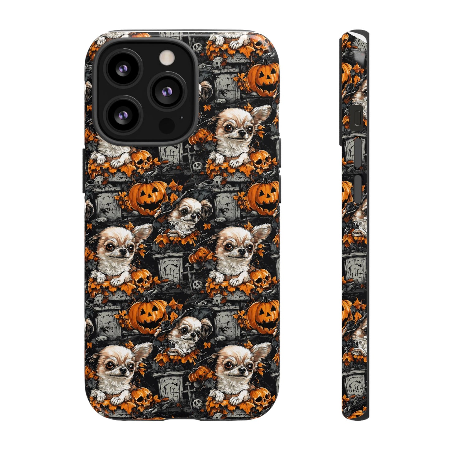 Happy Howl-O-Ween Chihuahua Tough Case