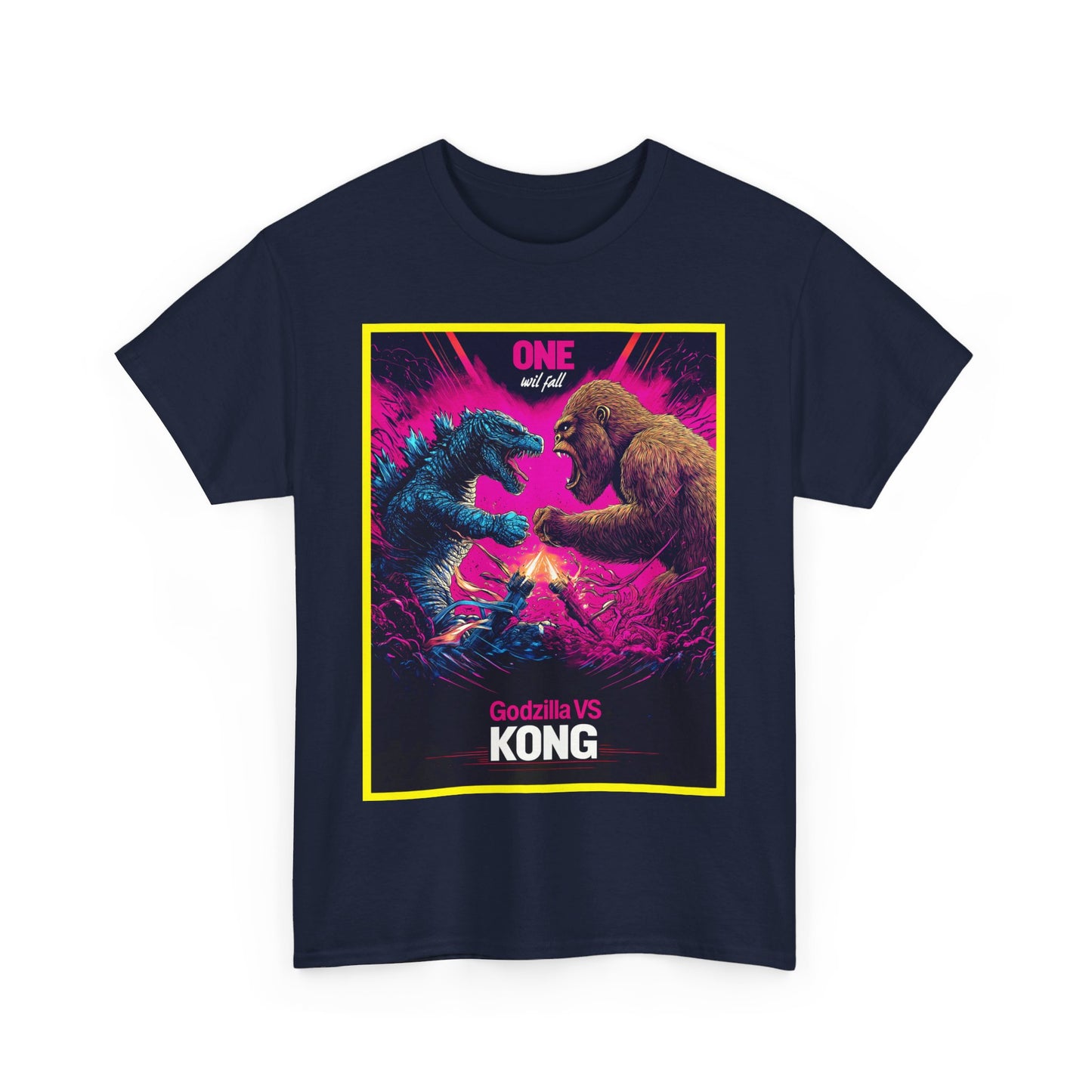 Zilla VS Kong Unisex Heavy Cotton Tee