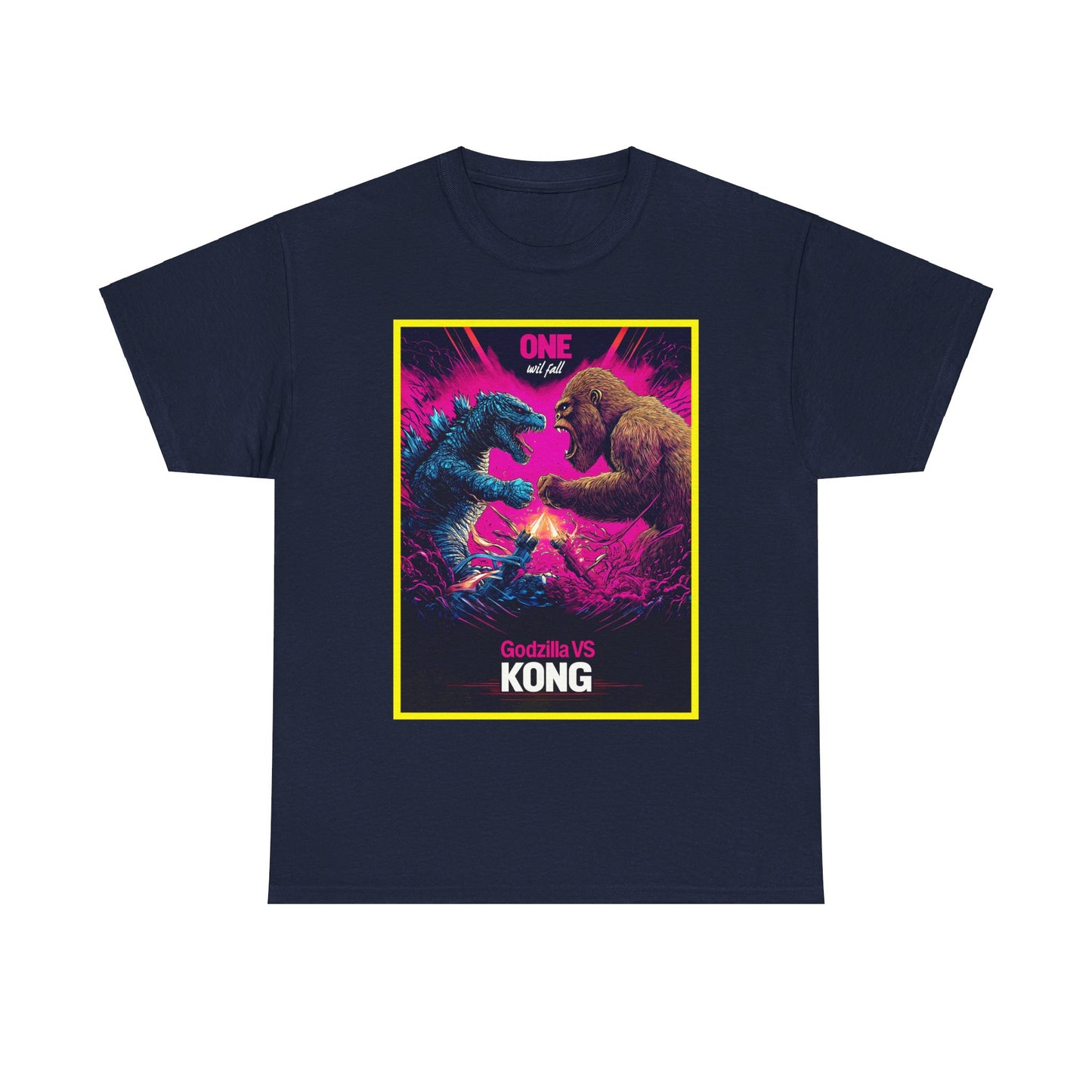 Zilla VS Kong Unisex Heavy Cotton Tee