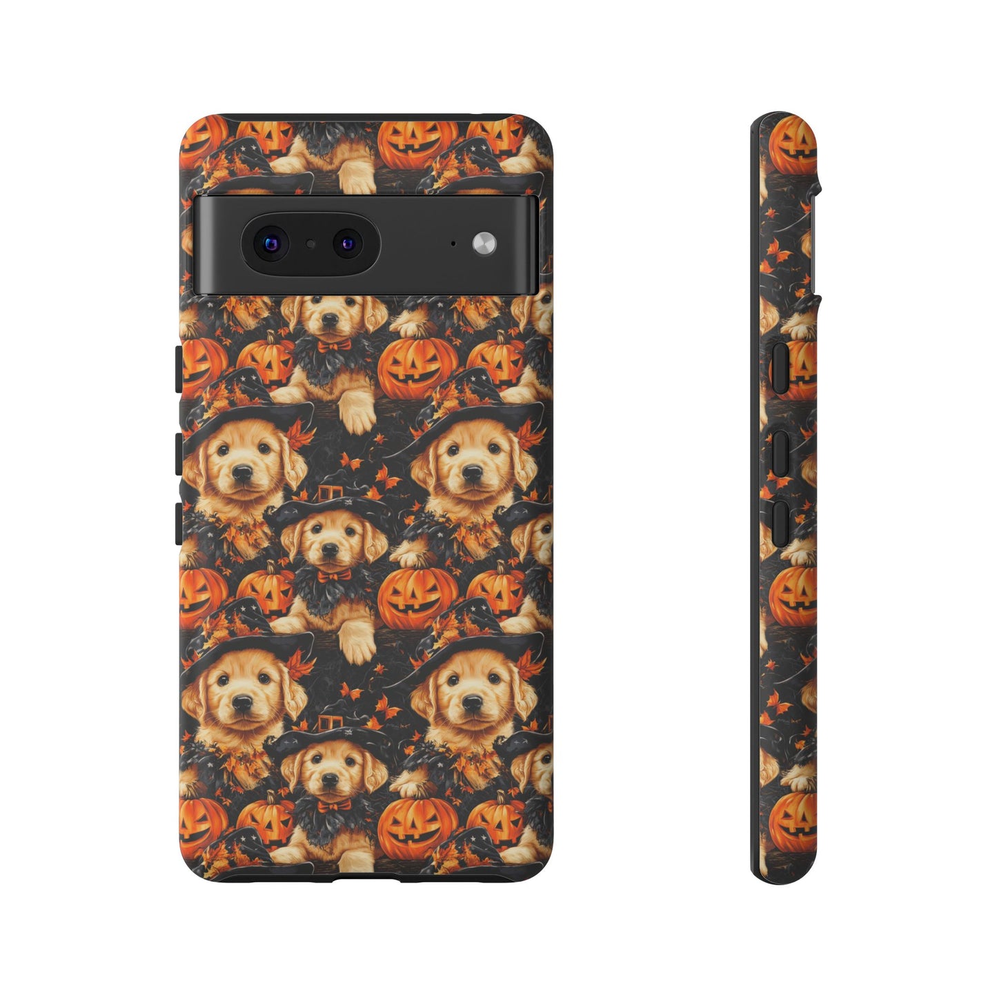 Happy Howl-O-Ween Golden Retriever Tough Case