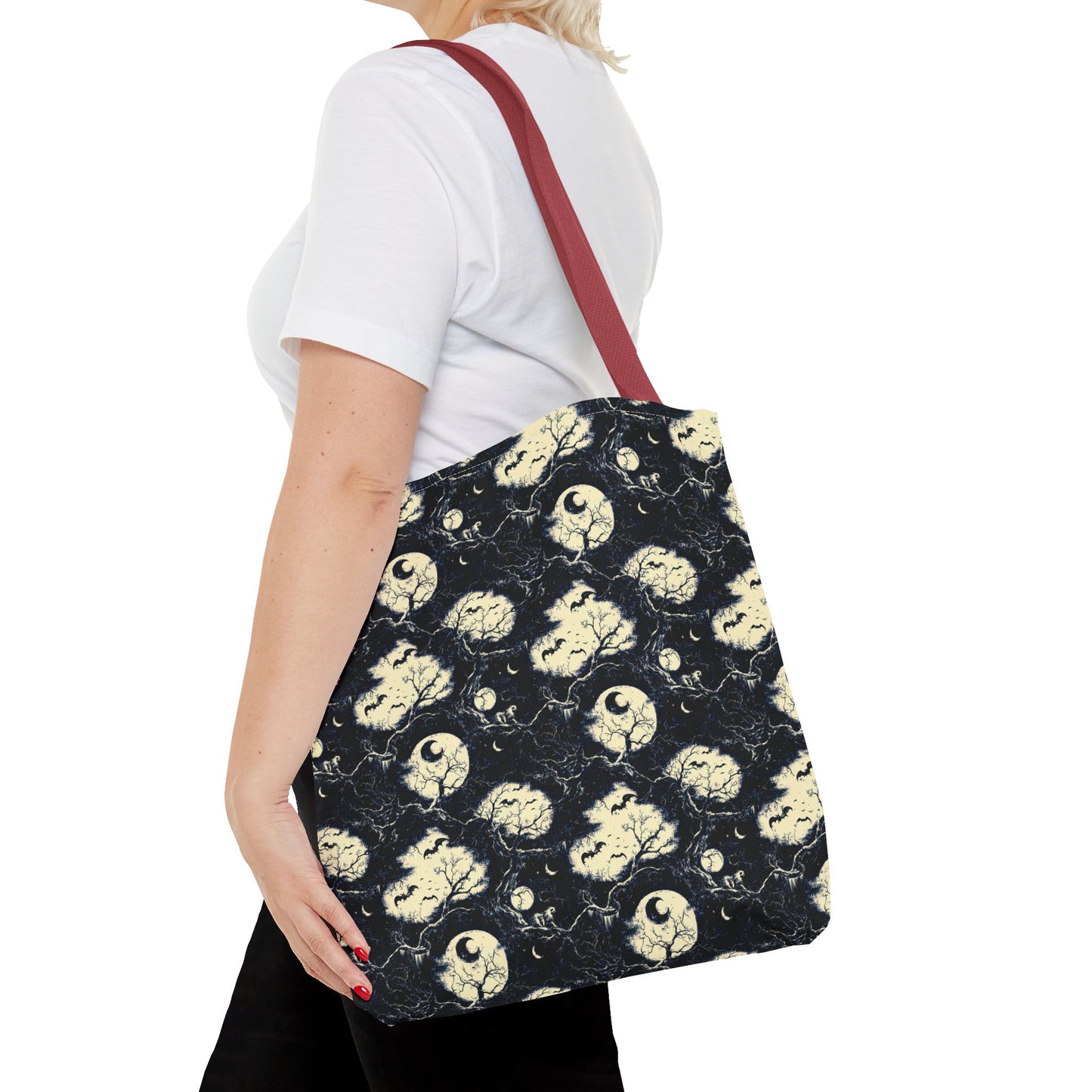 Bats and Moons Tote Bag