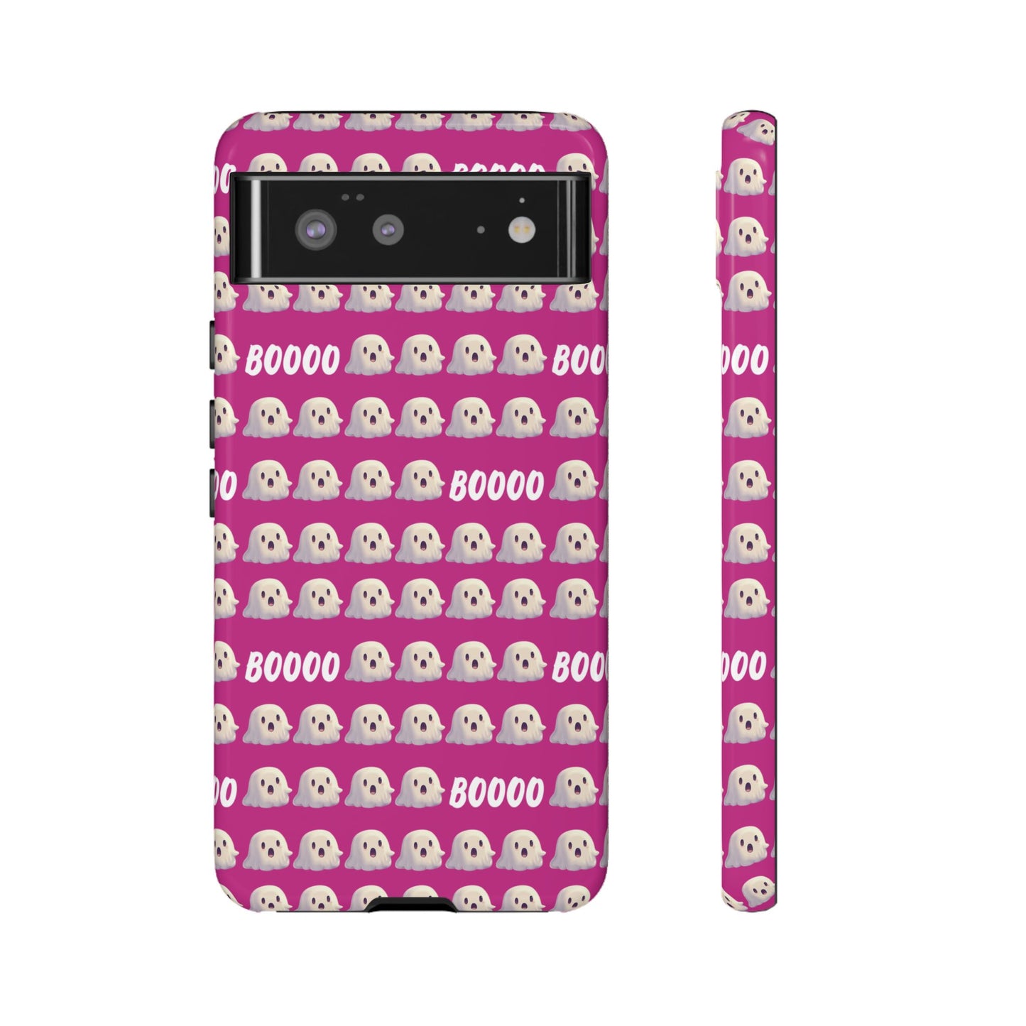Pink Halloween Ghost Boos Tough Cases
