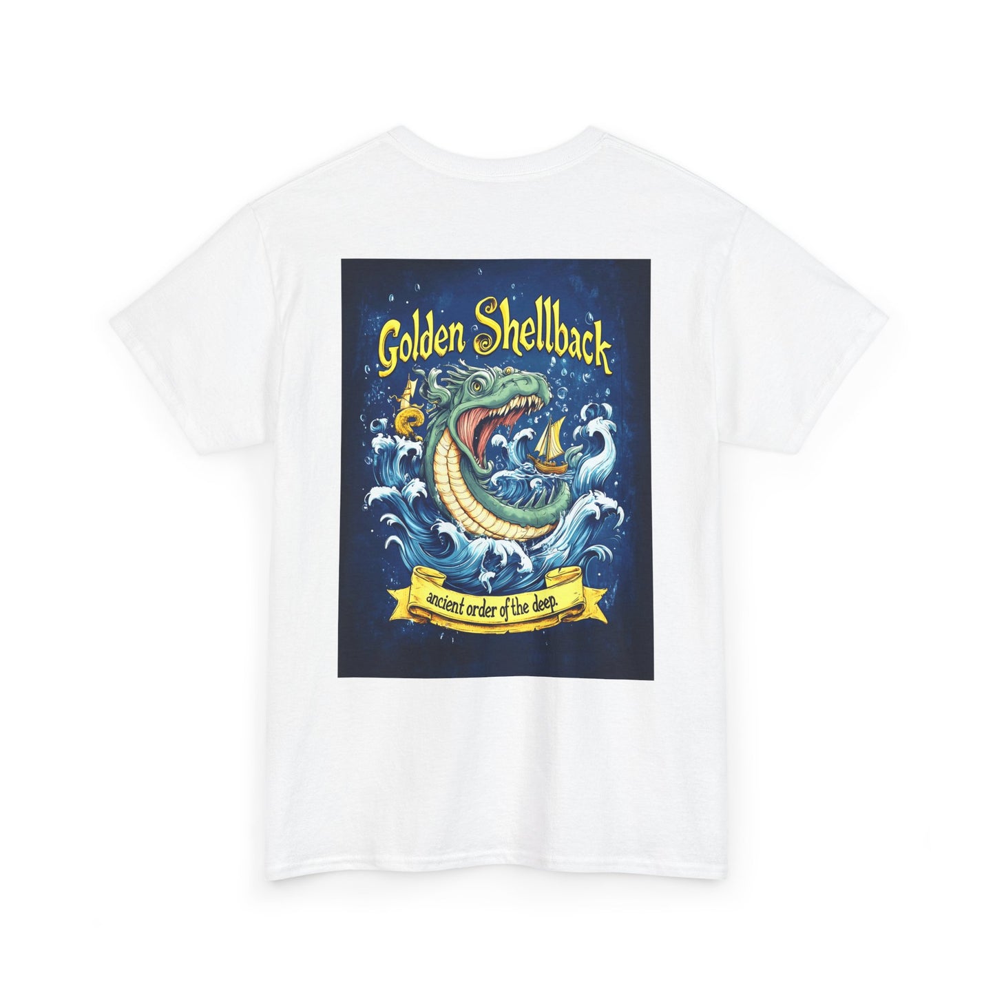 Golden shellback Unisex Heavy Cotton Tee