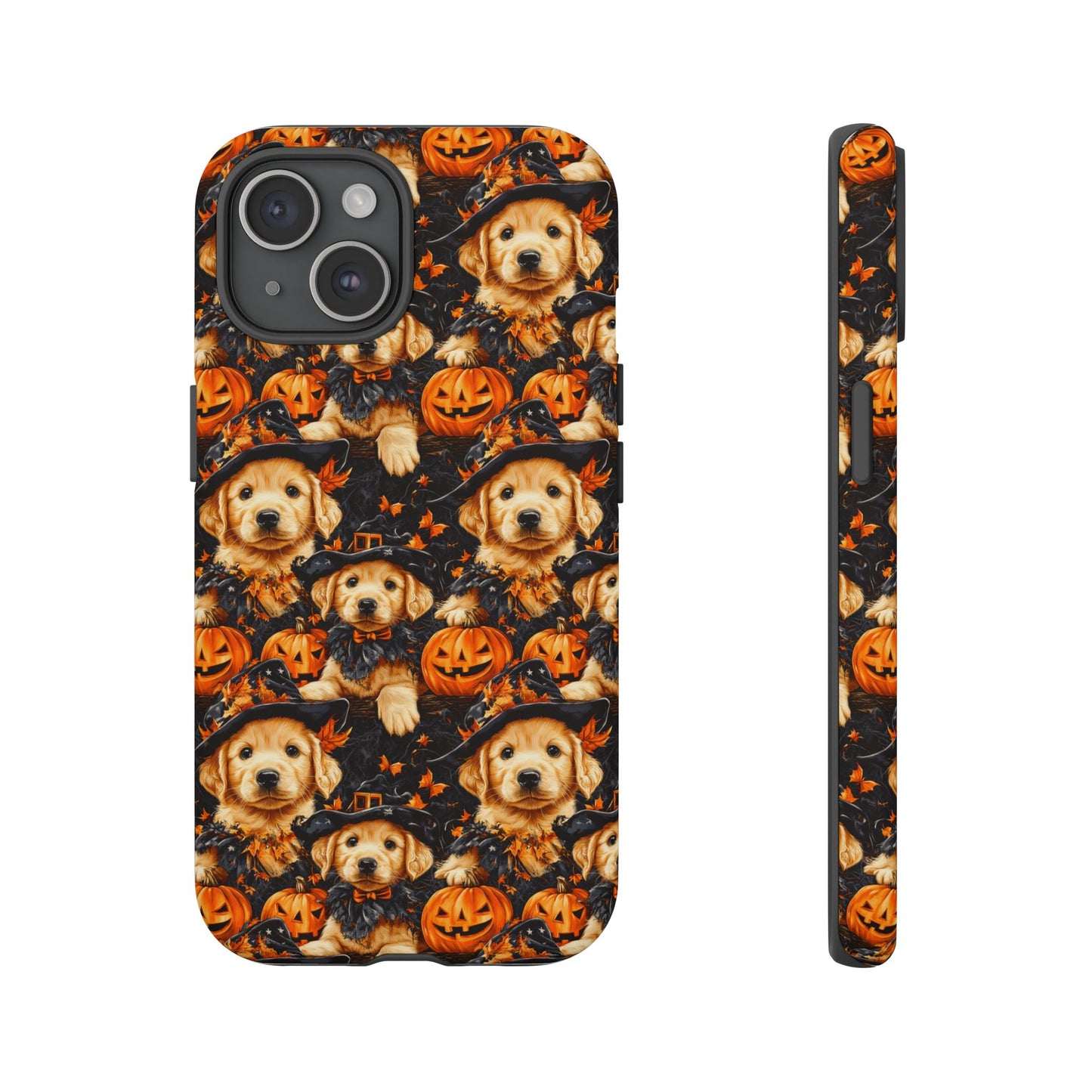 Happy Howl-O-Ween Golden Retriever Tough Case