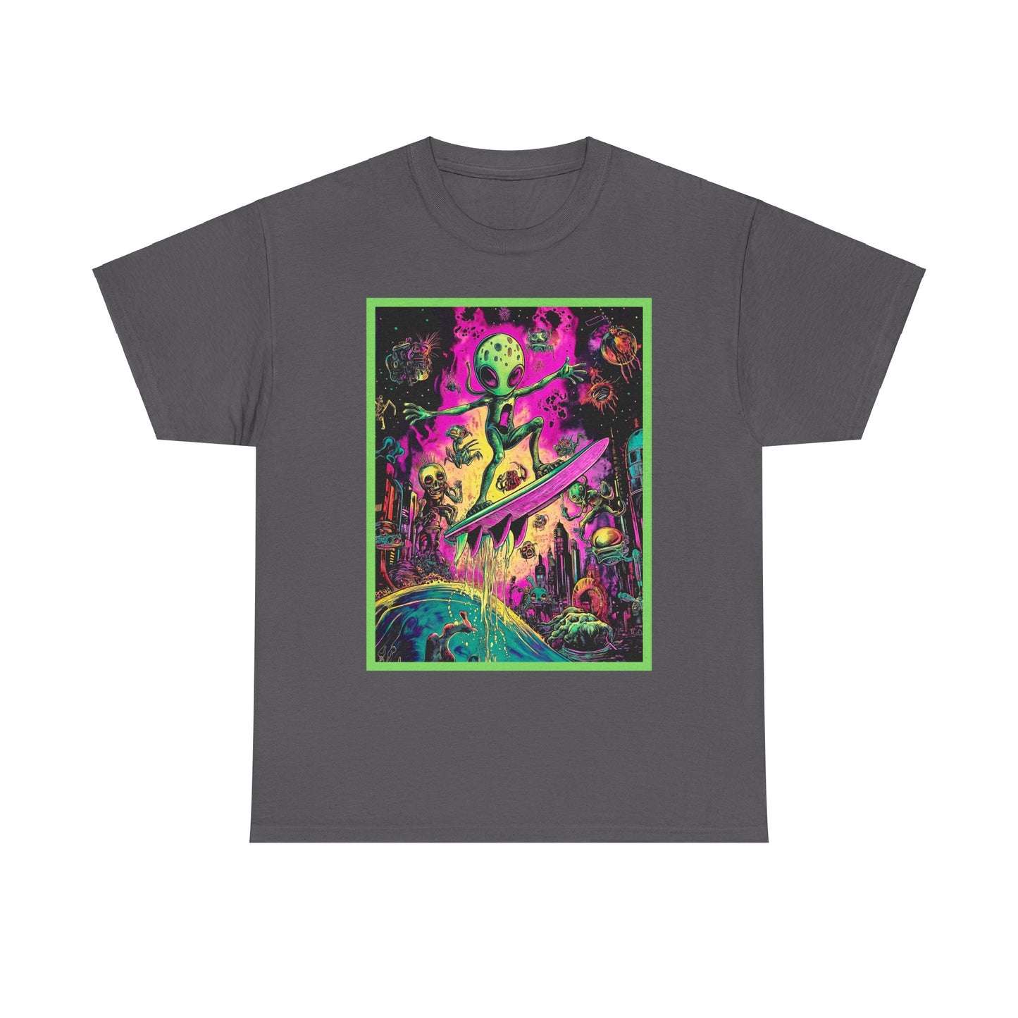 Alien World Unisex Heavy Cotton Tee