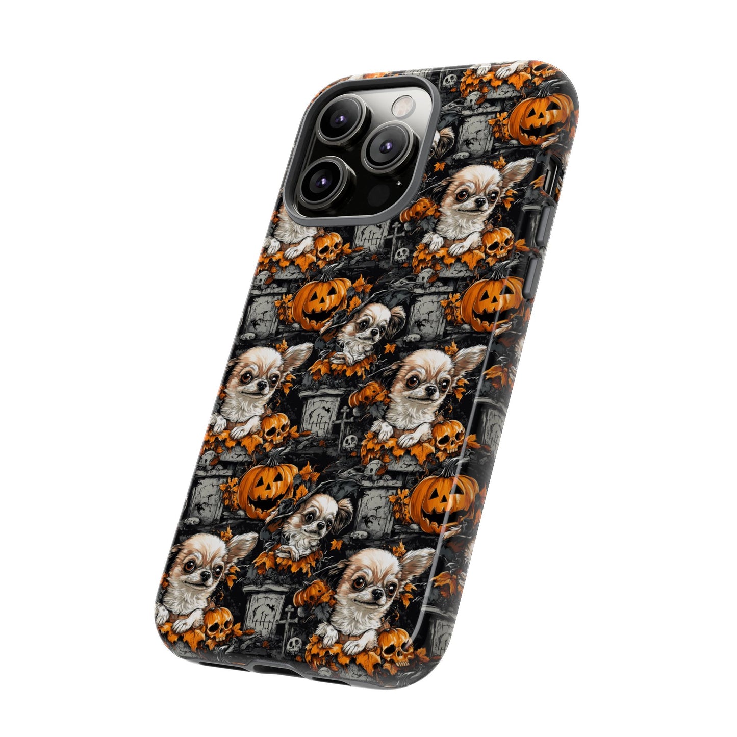 Happy Howl-O-Ween Chihuahua Tough Case
