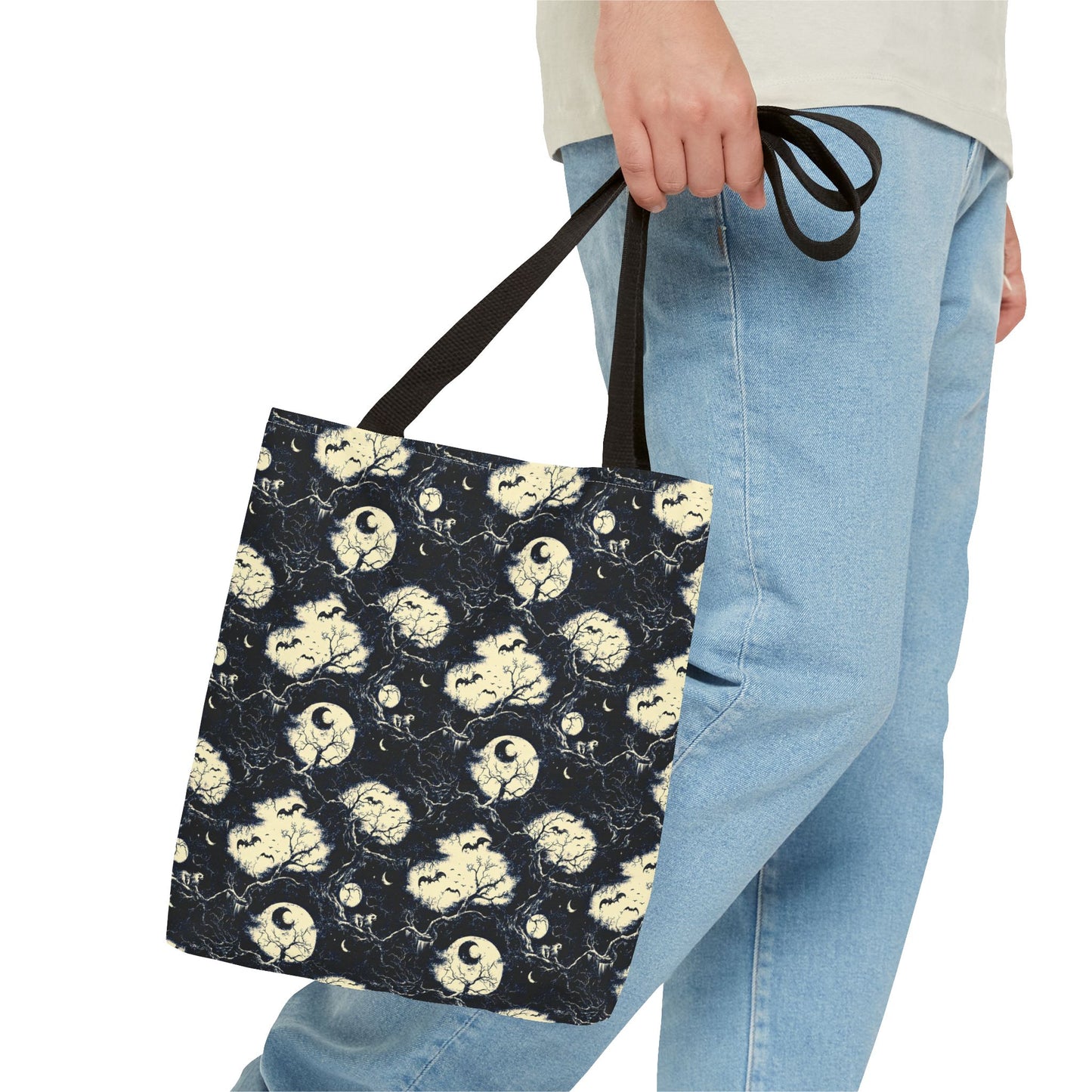 Bats and Moons Tote Bag