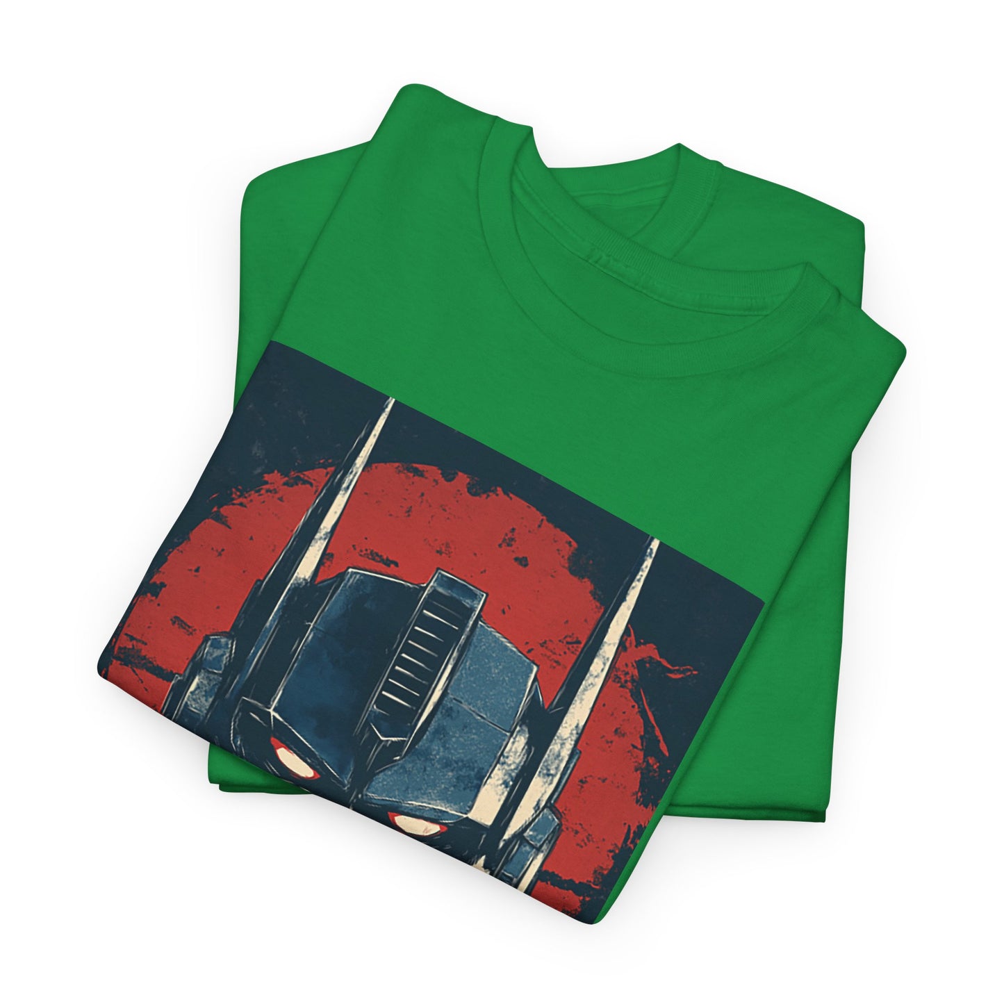 Vintage Style Robot Helmet Unisex Heavy Cotton Tee