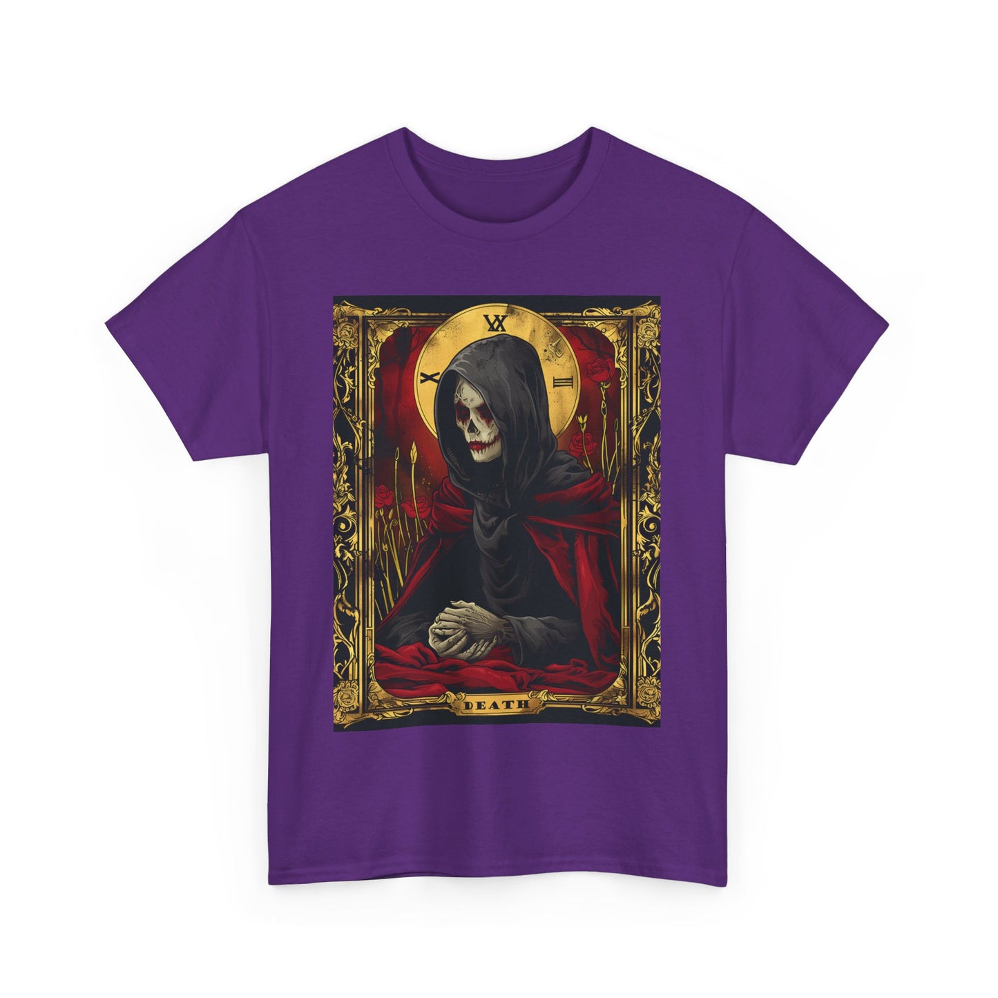 Fitzboyzprintz - Death Tarot Card Unisex Heavy Cotton Shirt