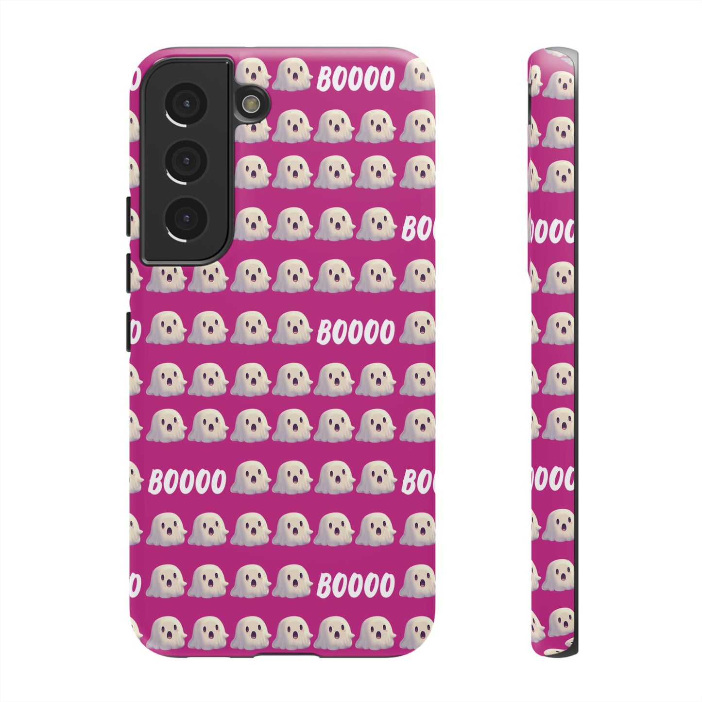 Pink Halloween Ghost Boos Tough Cases