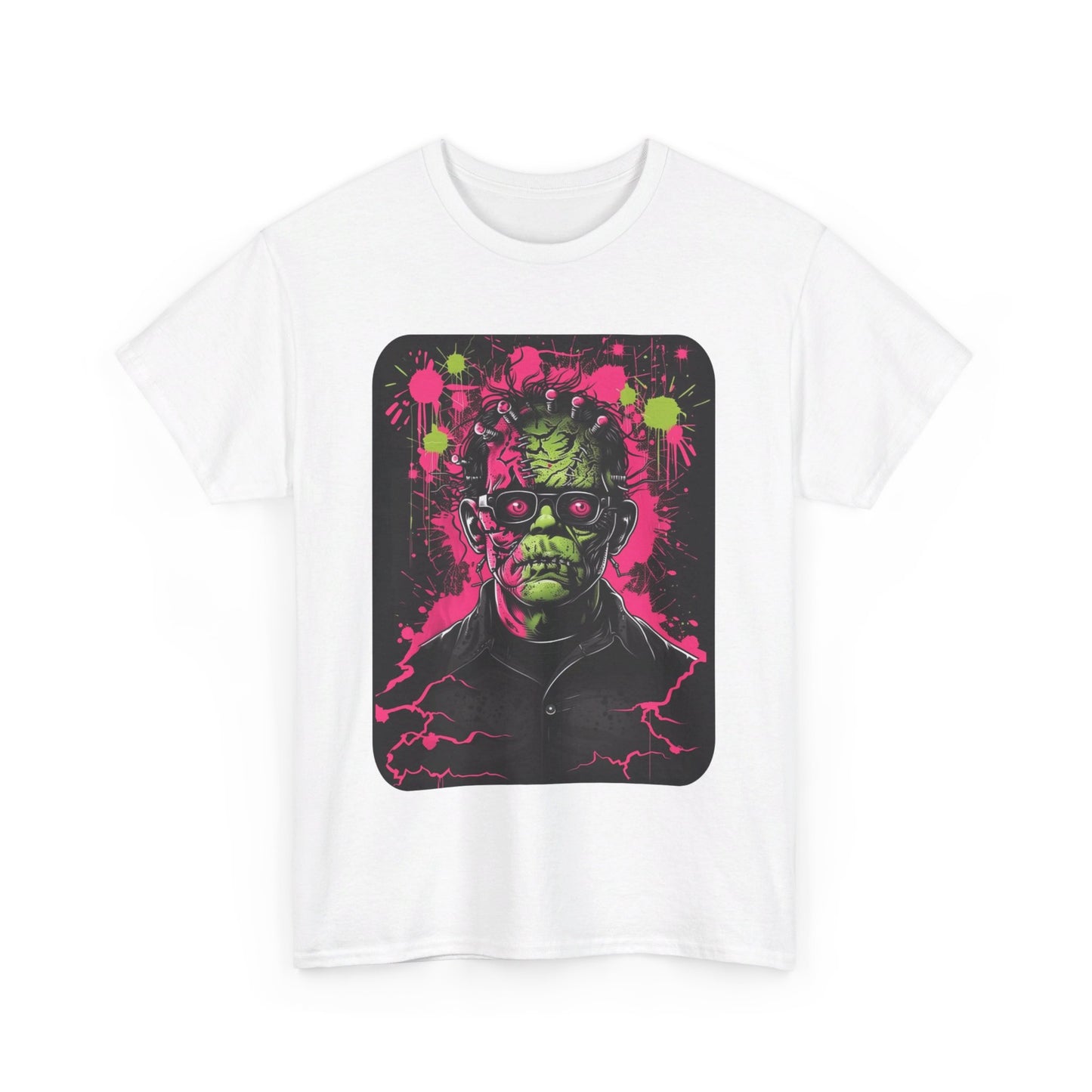 Fitzboyzprintz - Frankenstein's Monster Pop Art Unisex Heavy Cotton Tee