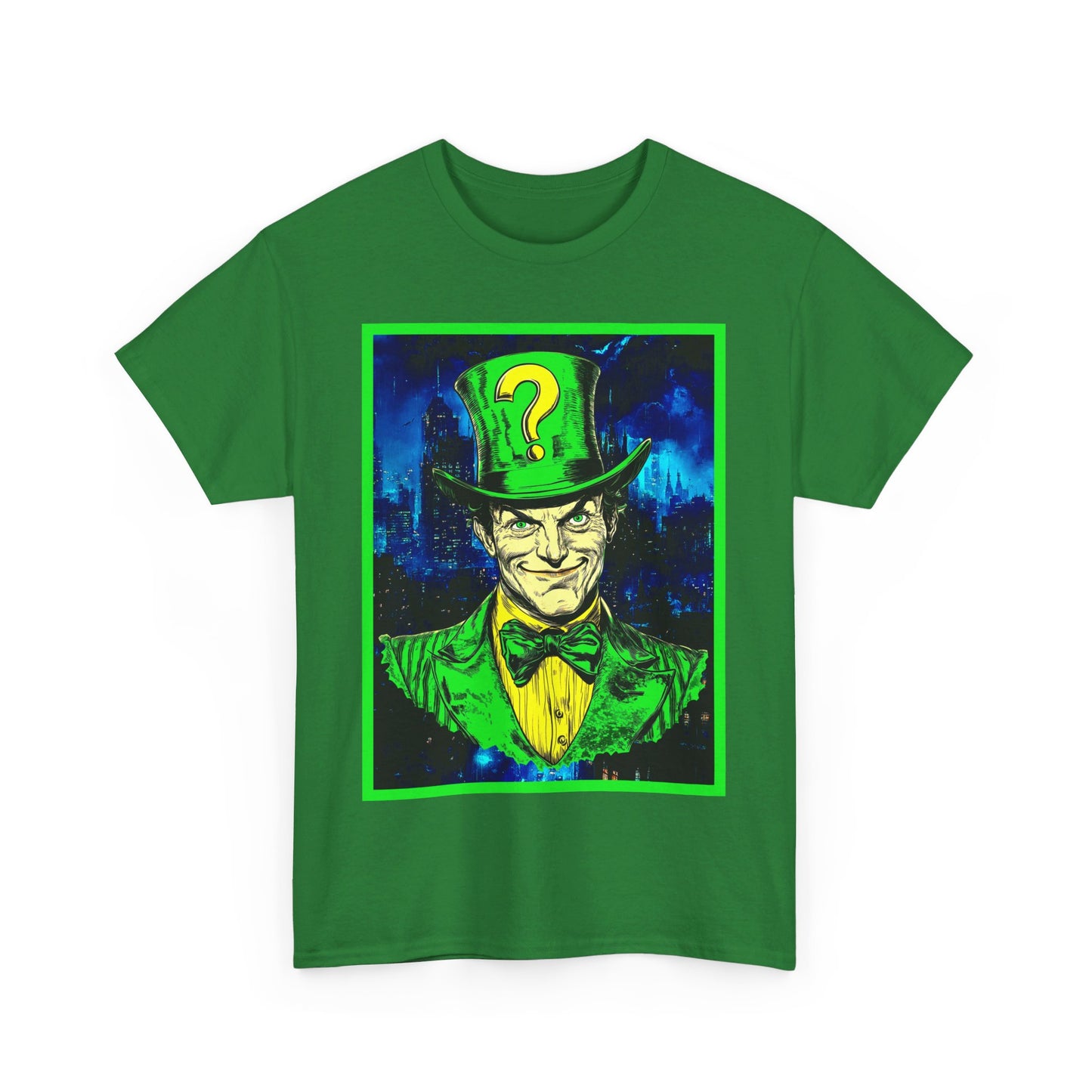riddle me this Unisex Heavy Cotton Tee