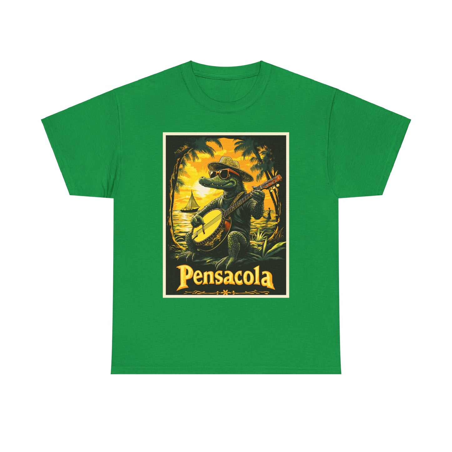 Pensacola gator Unisex Heavy Cotton Tee