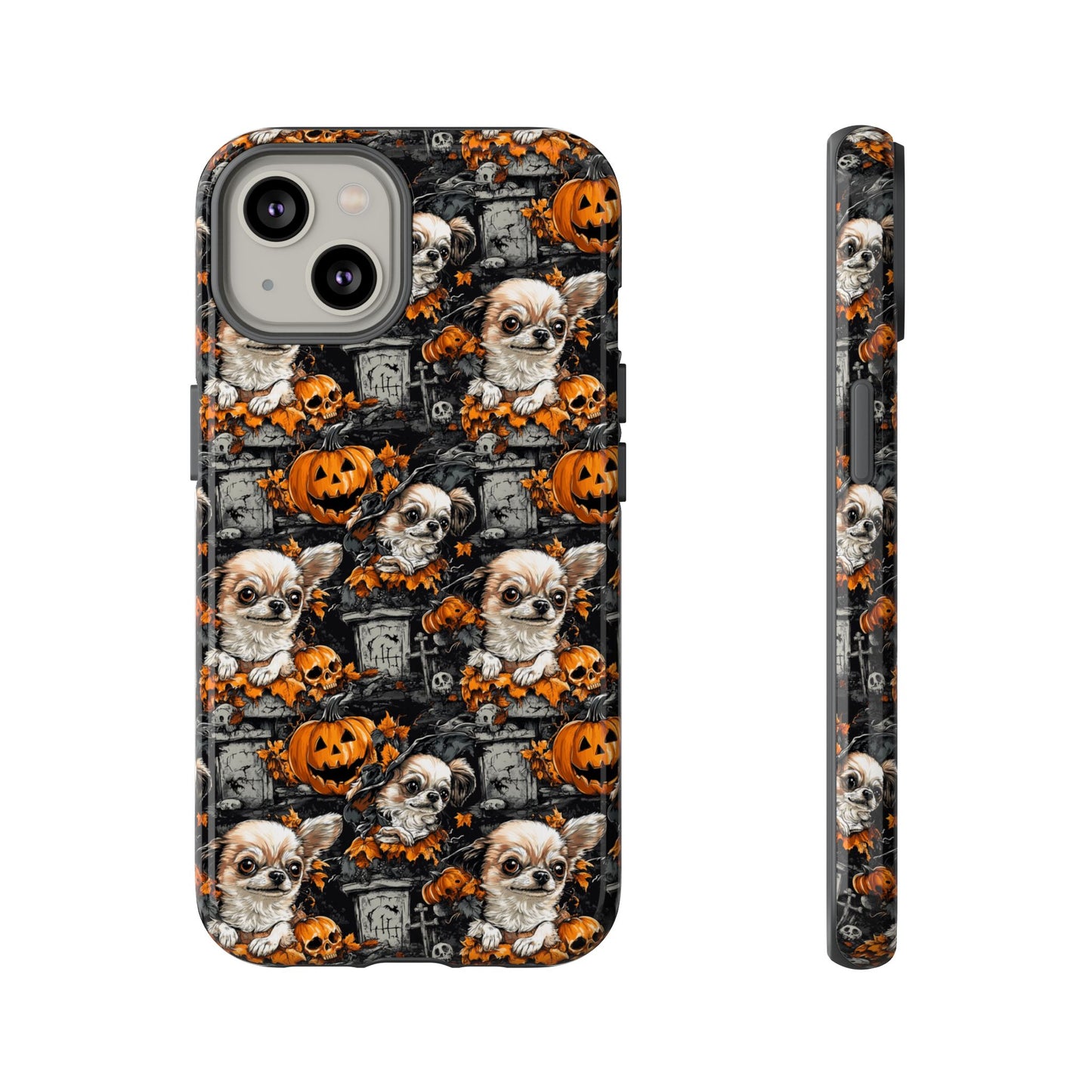 Happy Howl-O-Ween Chihuahua Tough Case