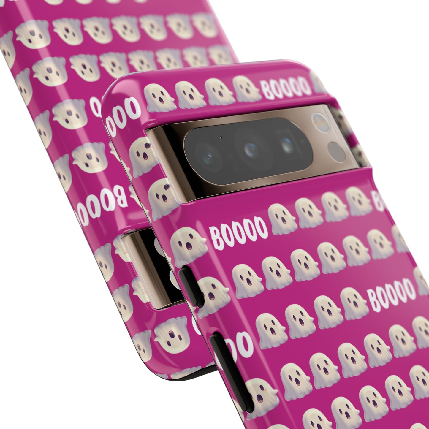 Pink Halloween Ghost Boos Tough Cases