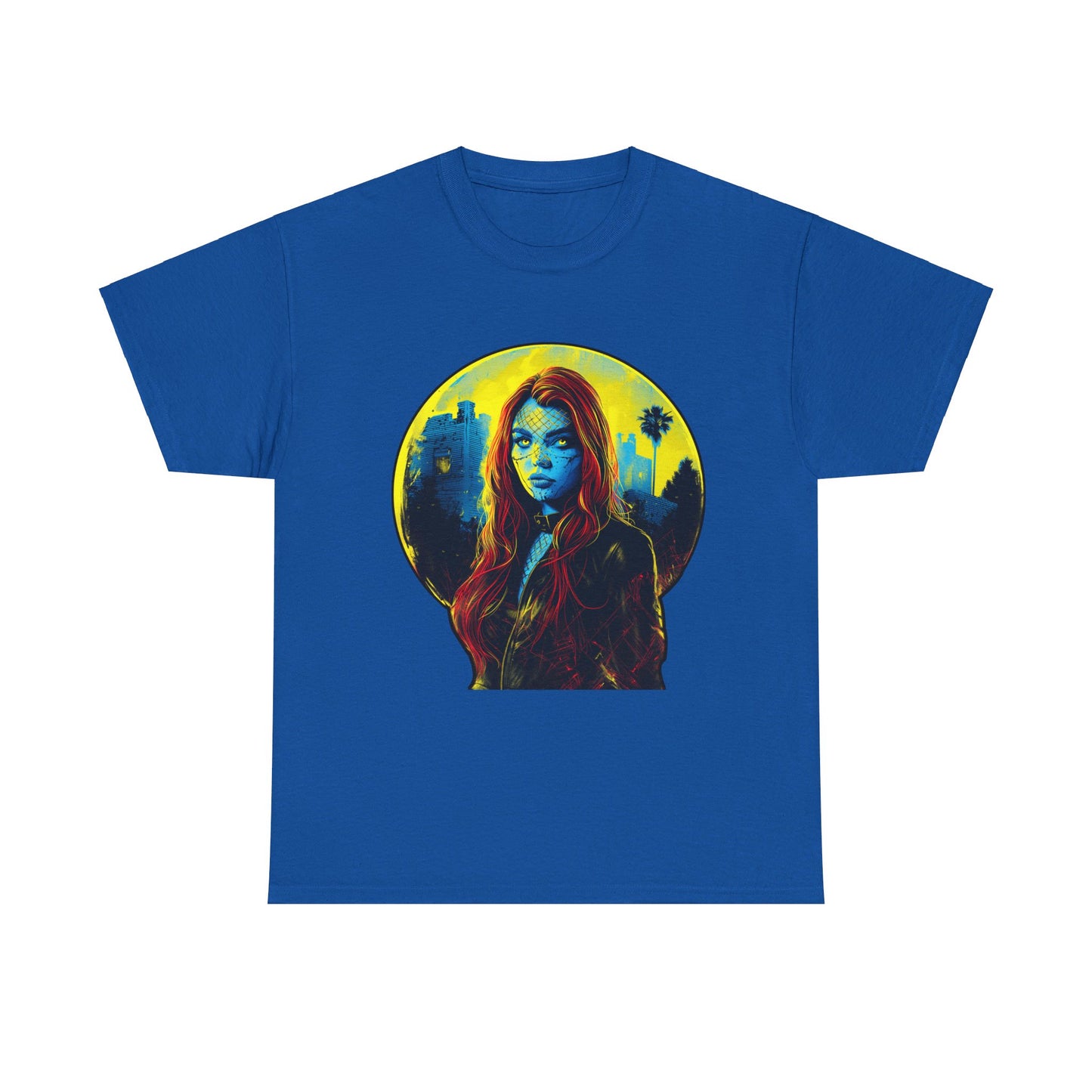 Fitzboyzprintz - Trouble in the City Unisex Heavy Cotton  Graphic Tee