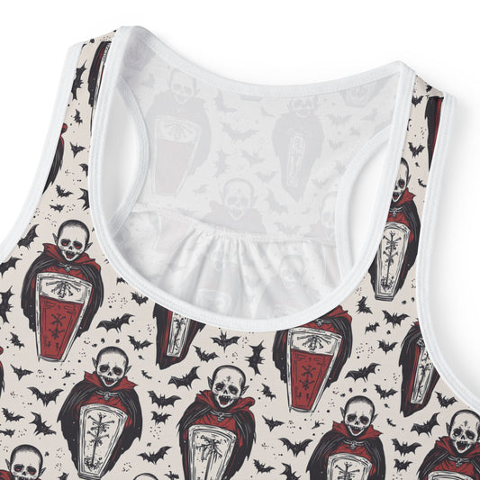 Dracula's Halloween Women's Tank Top