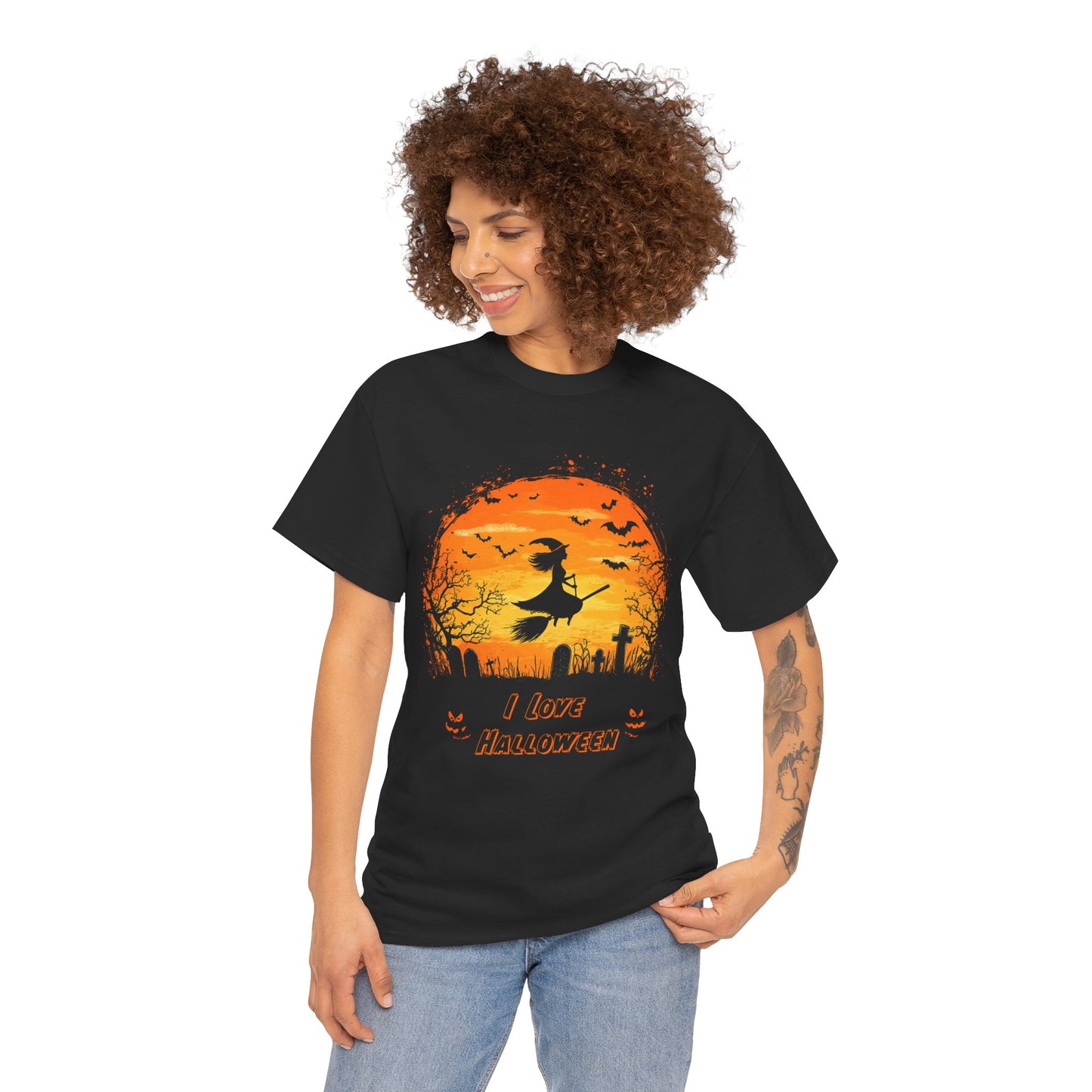 2024 I Love Halloween Unisex Heavy Cotton Tee
