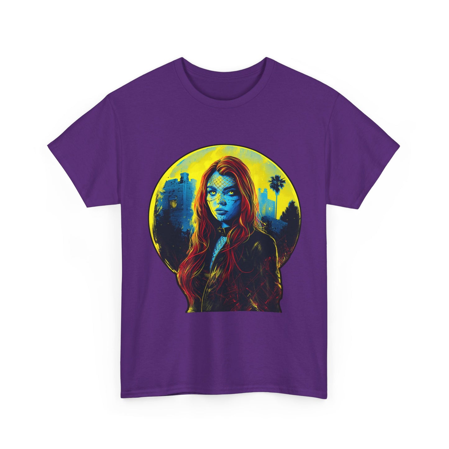 Fitzboyzprintz - Trouble in the City Unisex Heavy Cotton  Graphic Tee