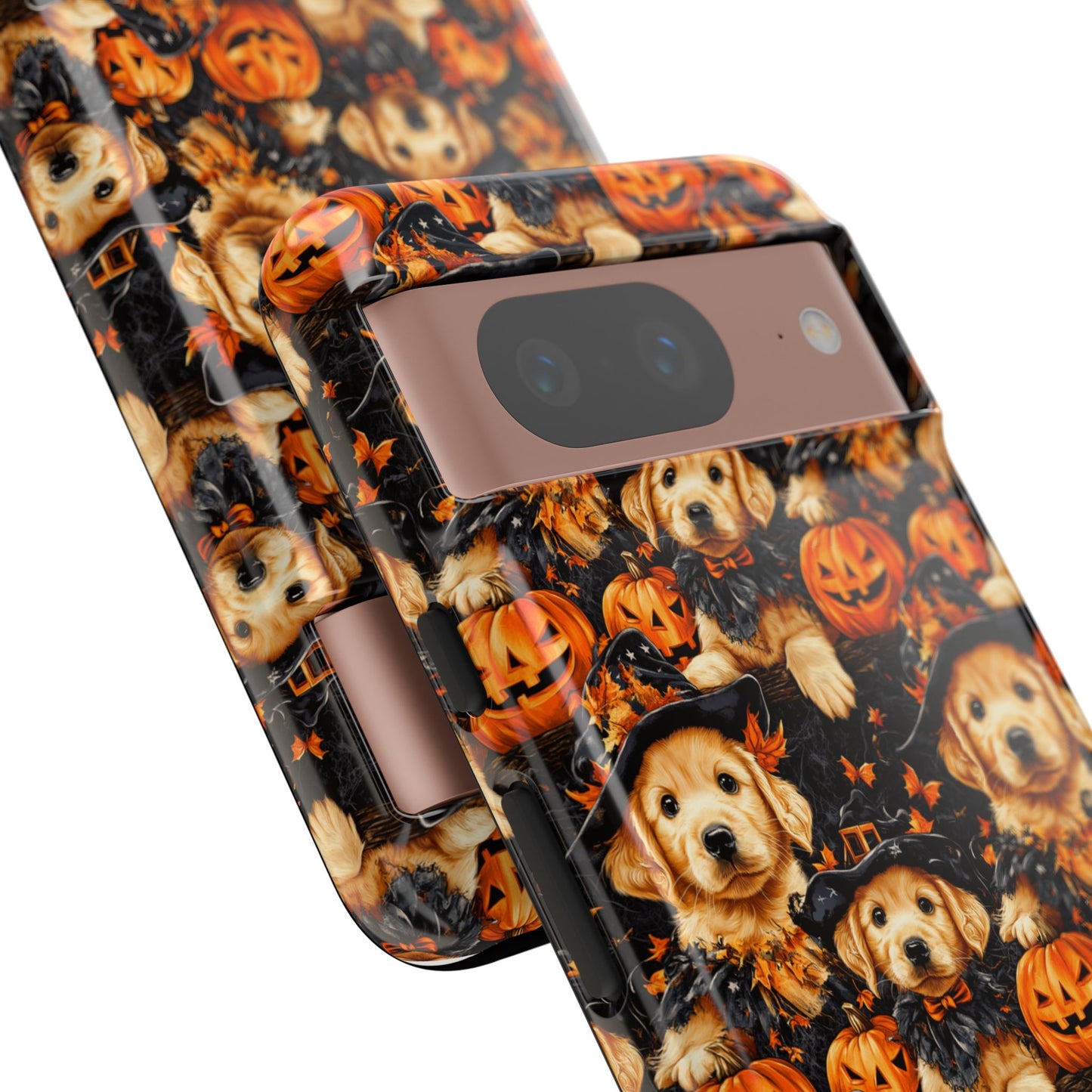 Happy Howl-O-Ween Golden Retriever Tough Case
