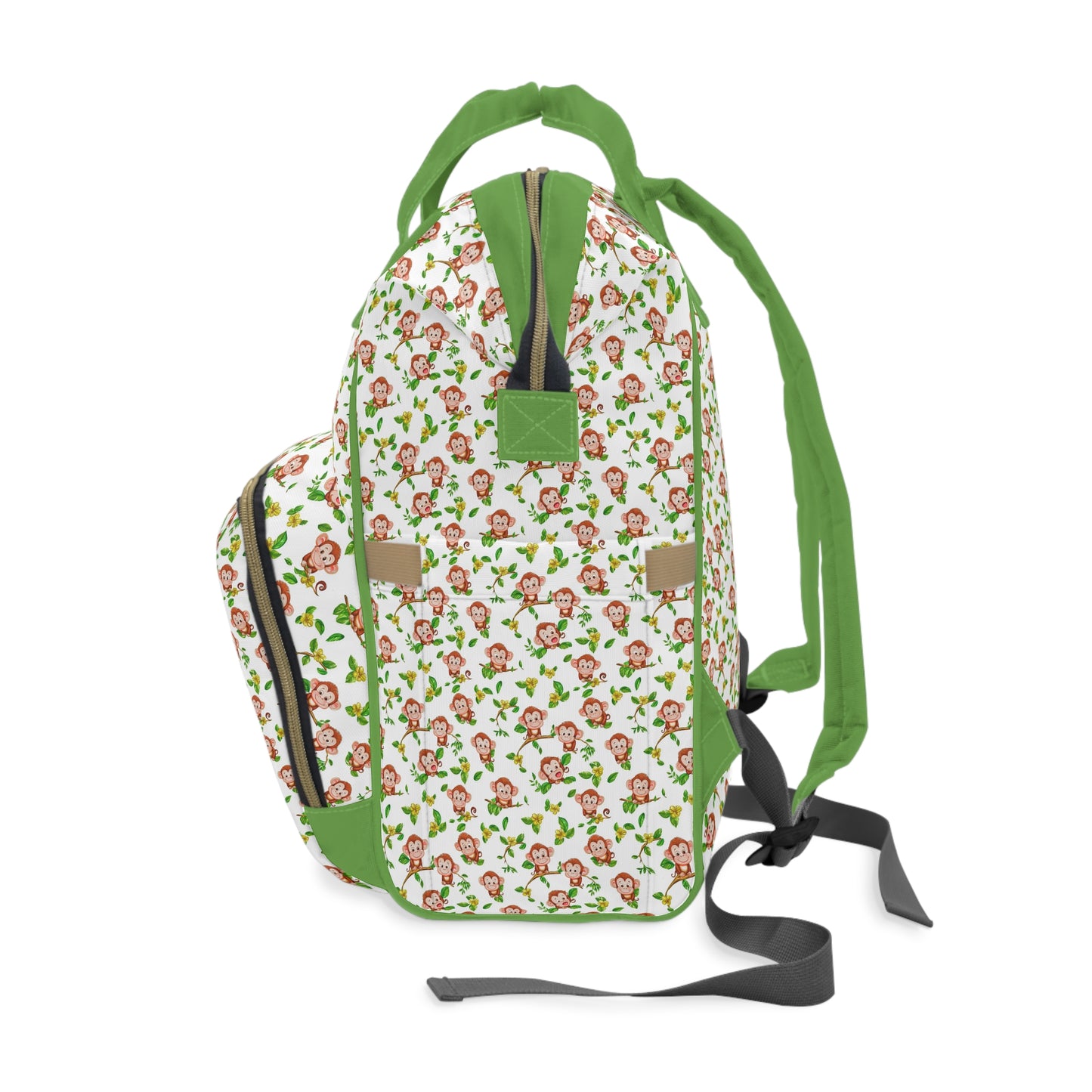 Mommy's Littl Monkey Multifunctional Diaper Backpack