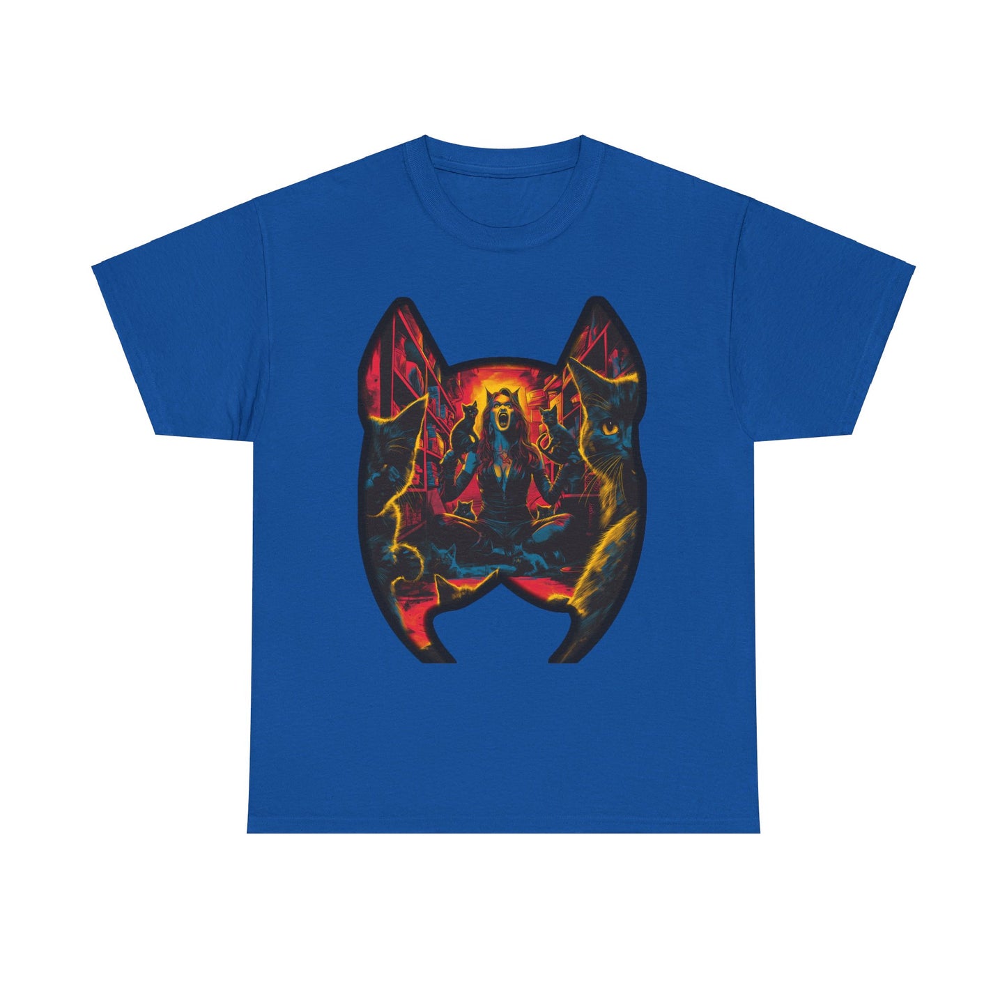 Fitzboyzprintz - Catwoman Unmasked Unisex Heavy Cotton Graphic Tee