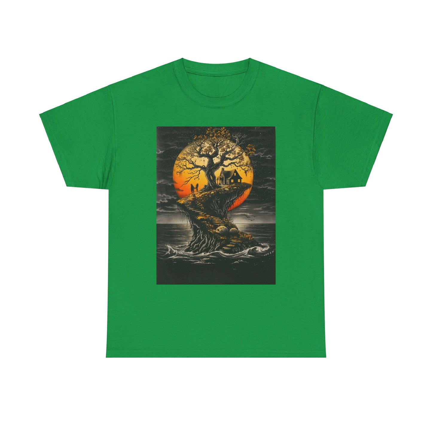 Fitzboyzprintz Mystic Tree Unisex Heavy Cotton Graphic Tee