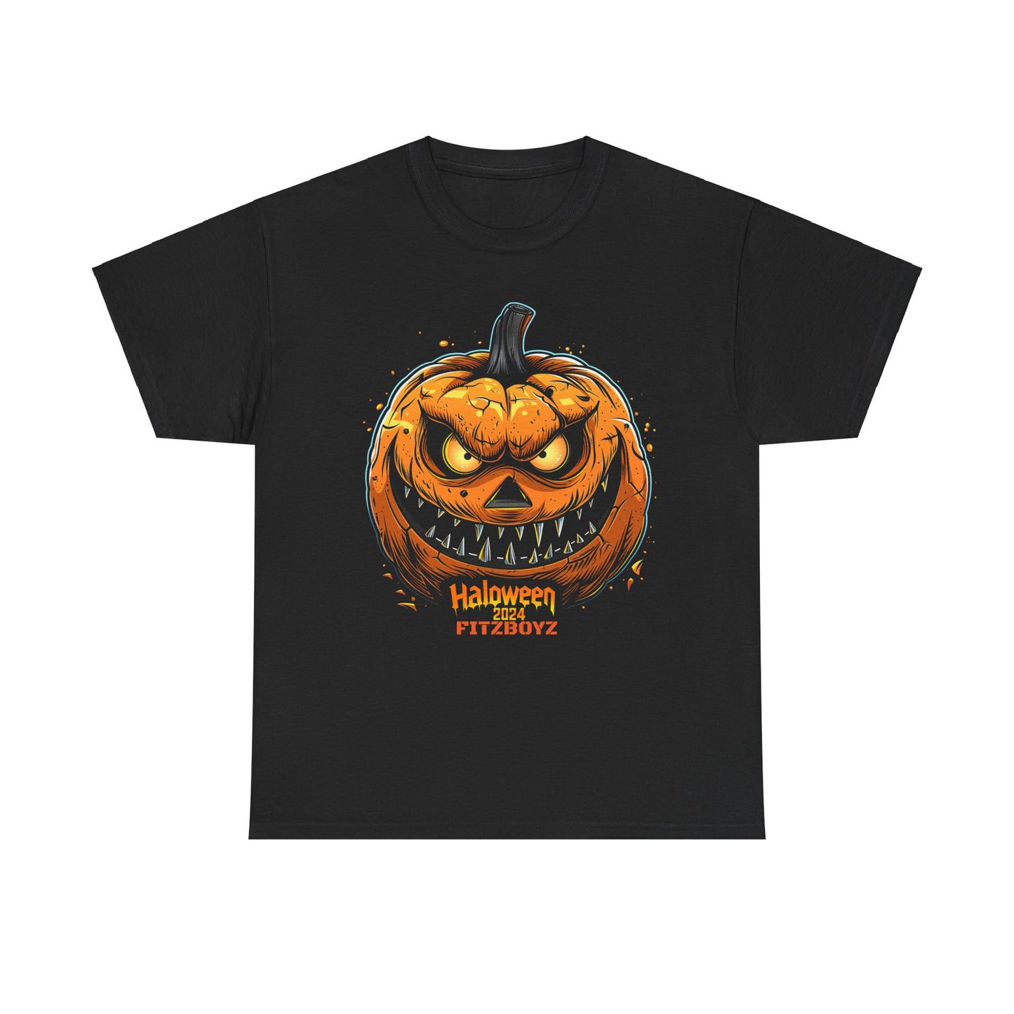 Halloween 2024 Fitzboyz Pumpkin Unisex Heavy Cotton Tee