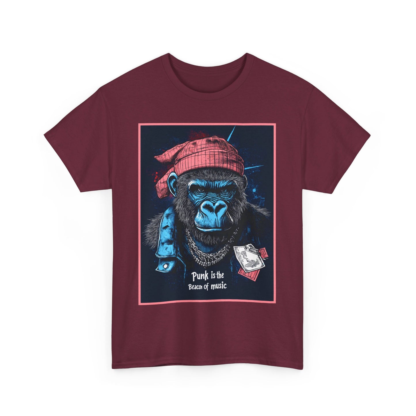Punk is the Beacon Unisex Heavy Cotton Tee