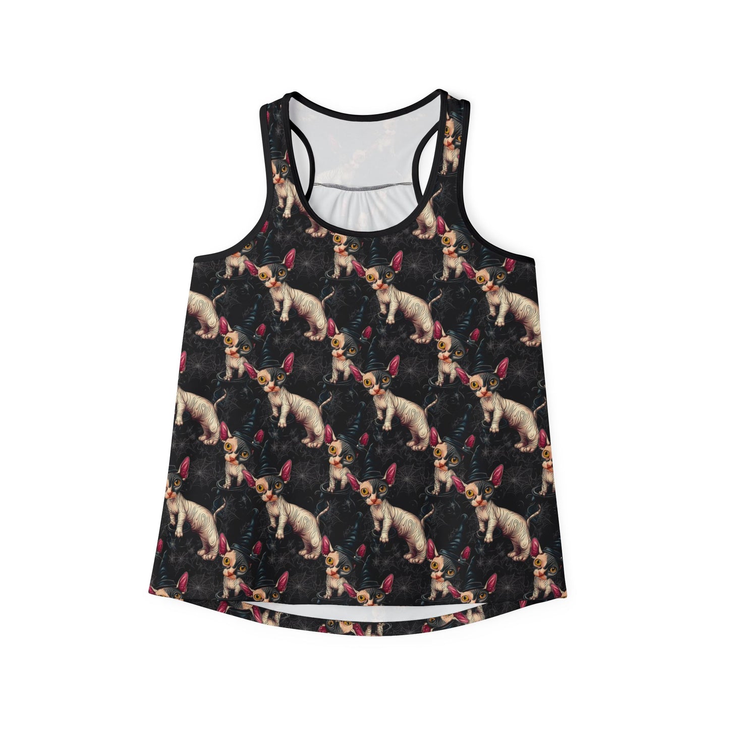 Happy Halloween Pippi the Sphinx Kitty Women's Tank Top