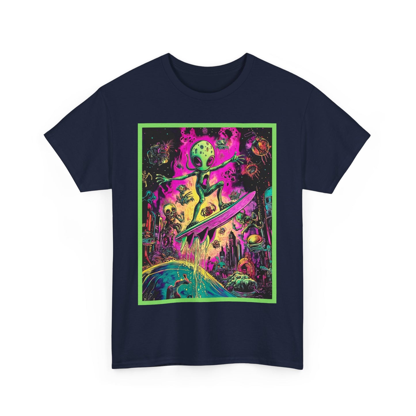 Alien World Unisex Heavy Cotton Tee