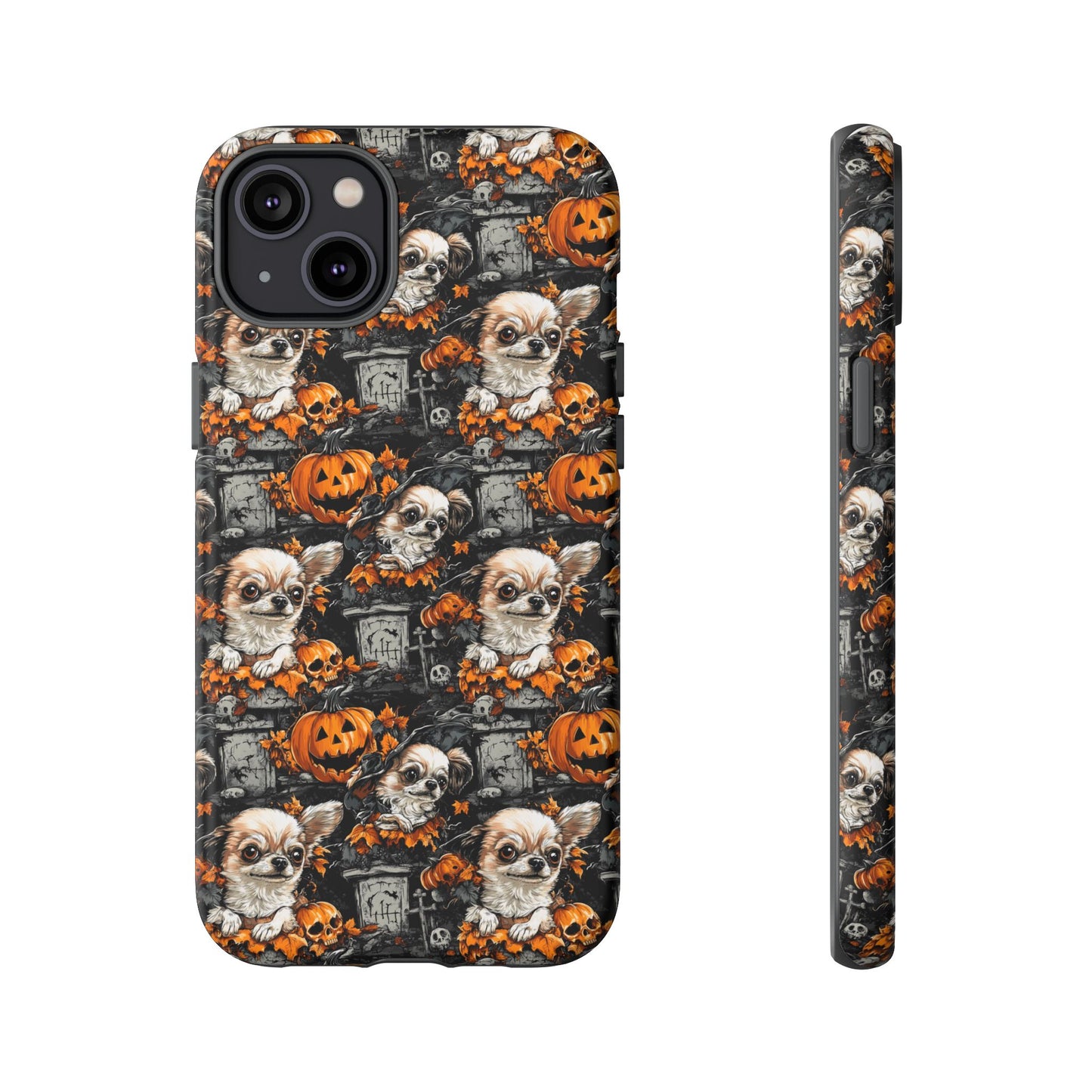 Happy Howl-O-Ween Chihuahua Tough Case
