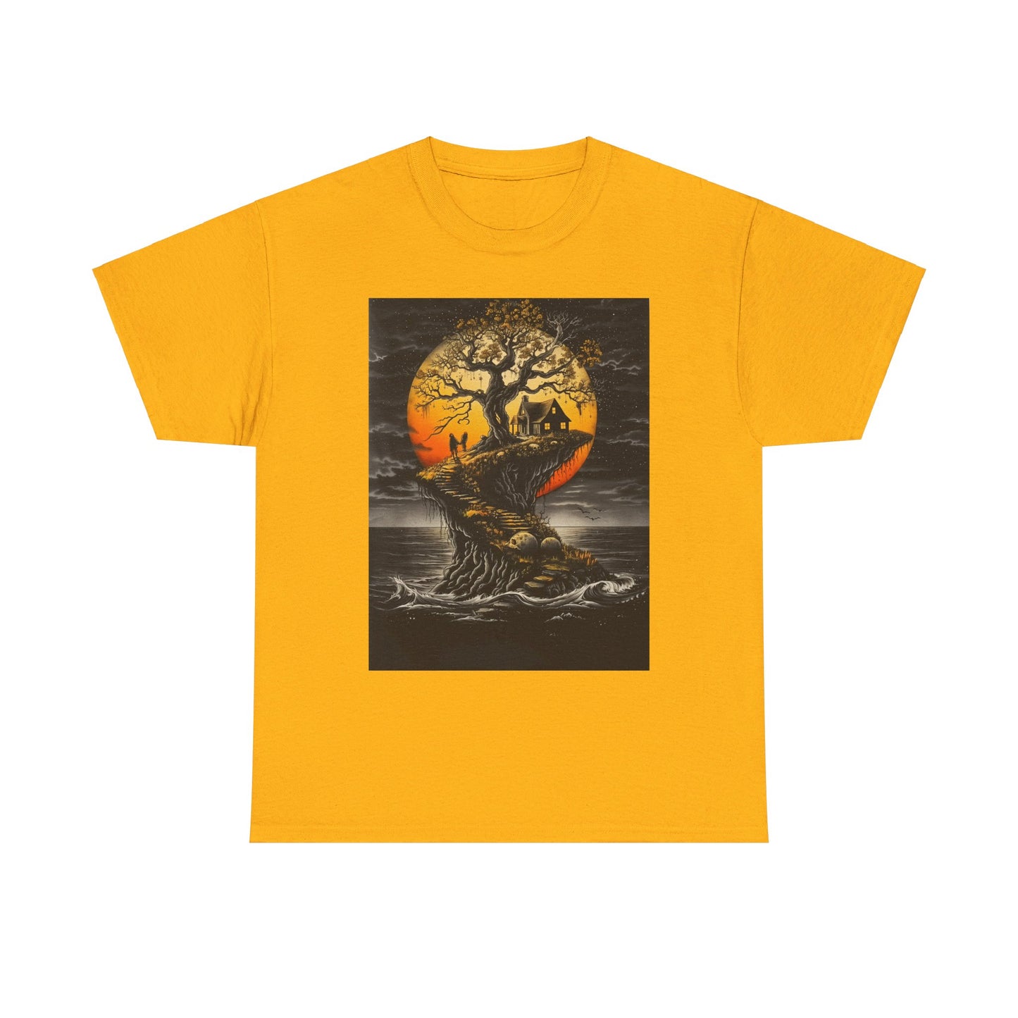 Fitzboyzprintz Mystic Tree Unisex Heavy Cotton Graphic Tee