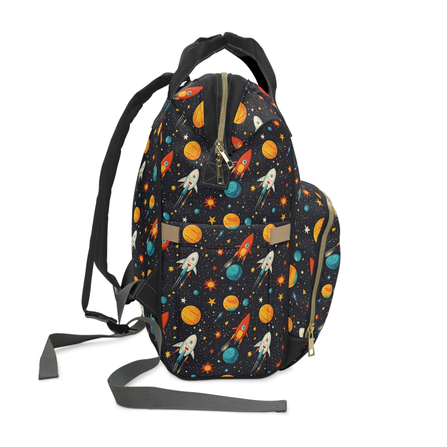 Blast Off Multifunctional Diaper Backpack