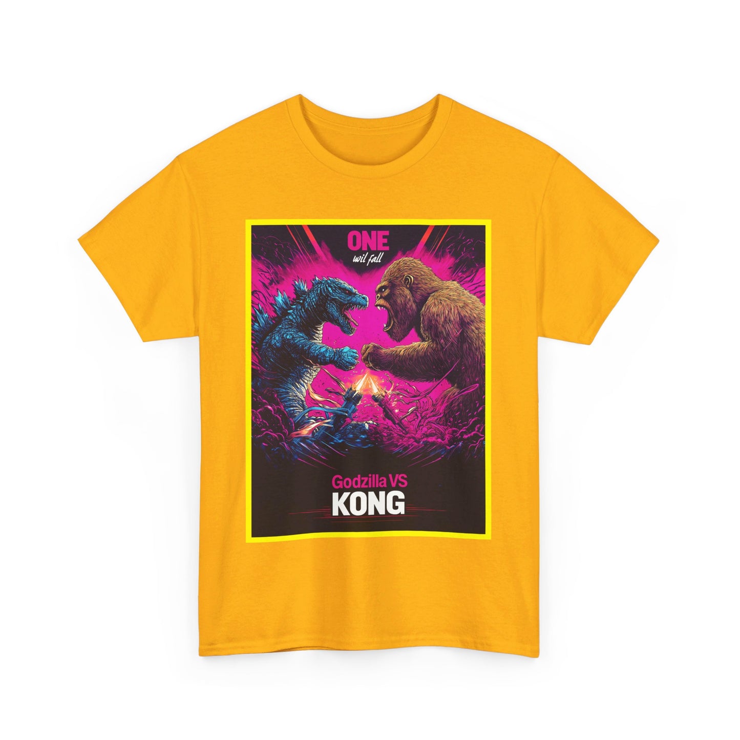 Zilla VS Kong Unisex Heavy Cotton Tee