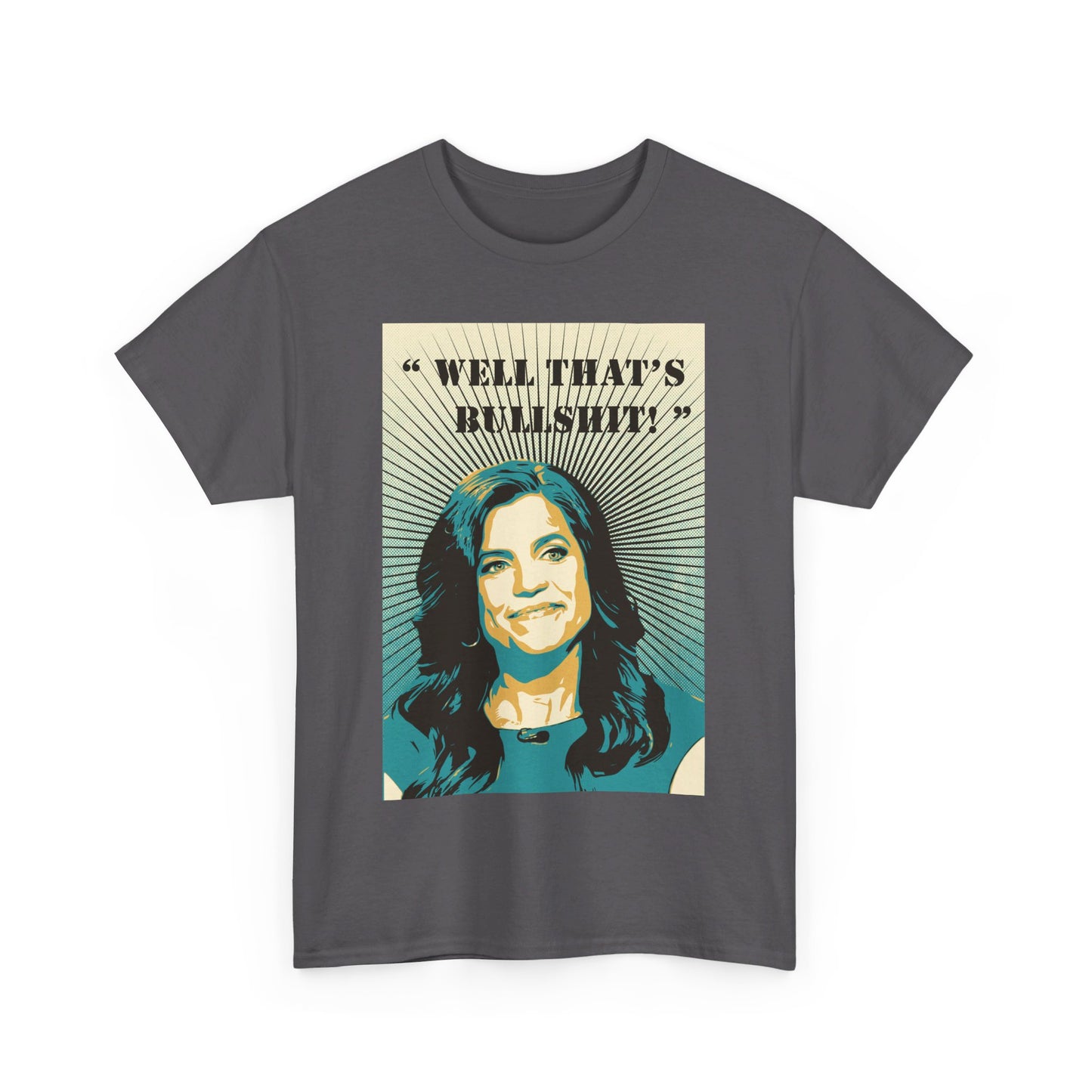That's Bullshit Blue Unisex Heavy Cotton Tee